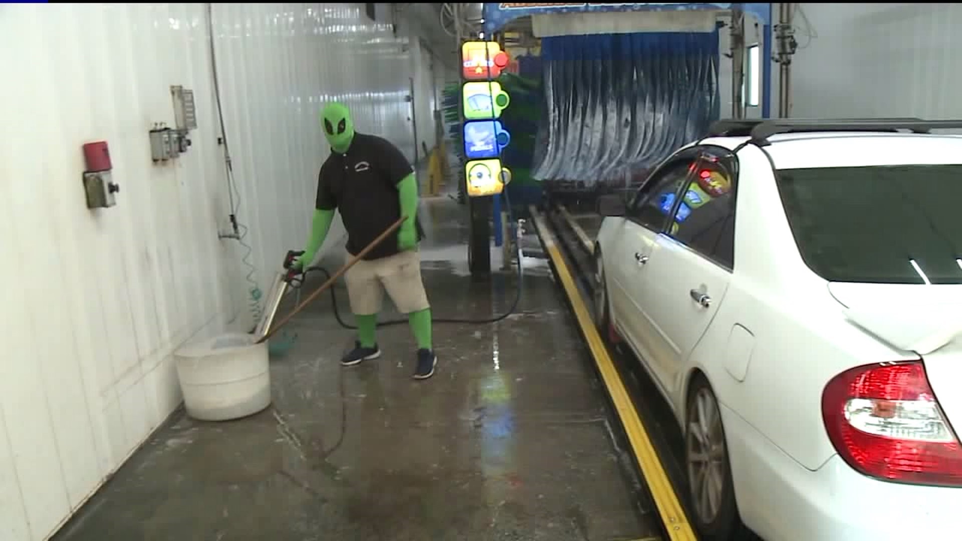 Forget Storming Area 51; These `Aliens` Stormed a Car Wash in Luzerne County