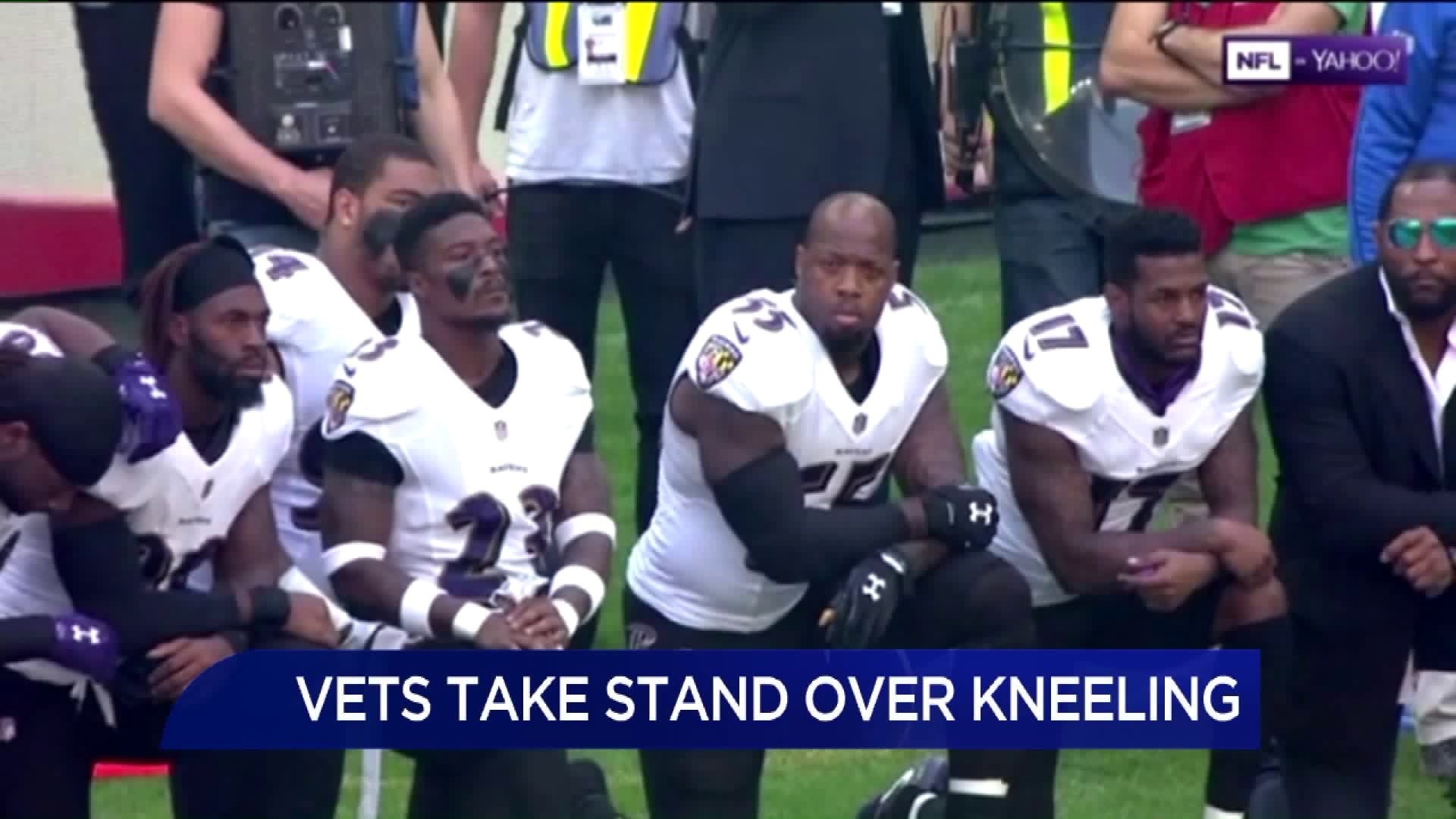 Vets Taking Stand on Kneeling
