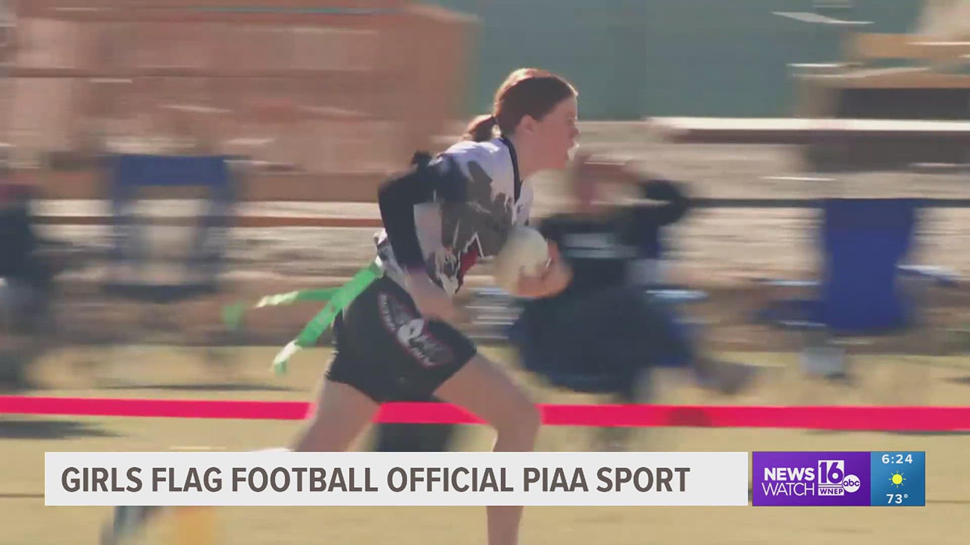 PIAA declared high school girls' flag football as an officially sanctioned sport in the Commonwealth of Pennsylvania.