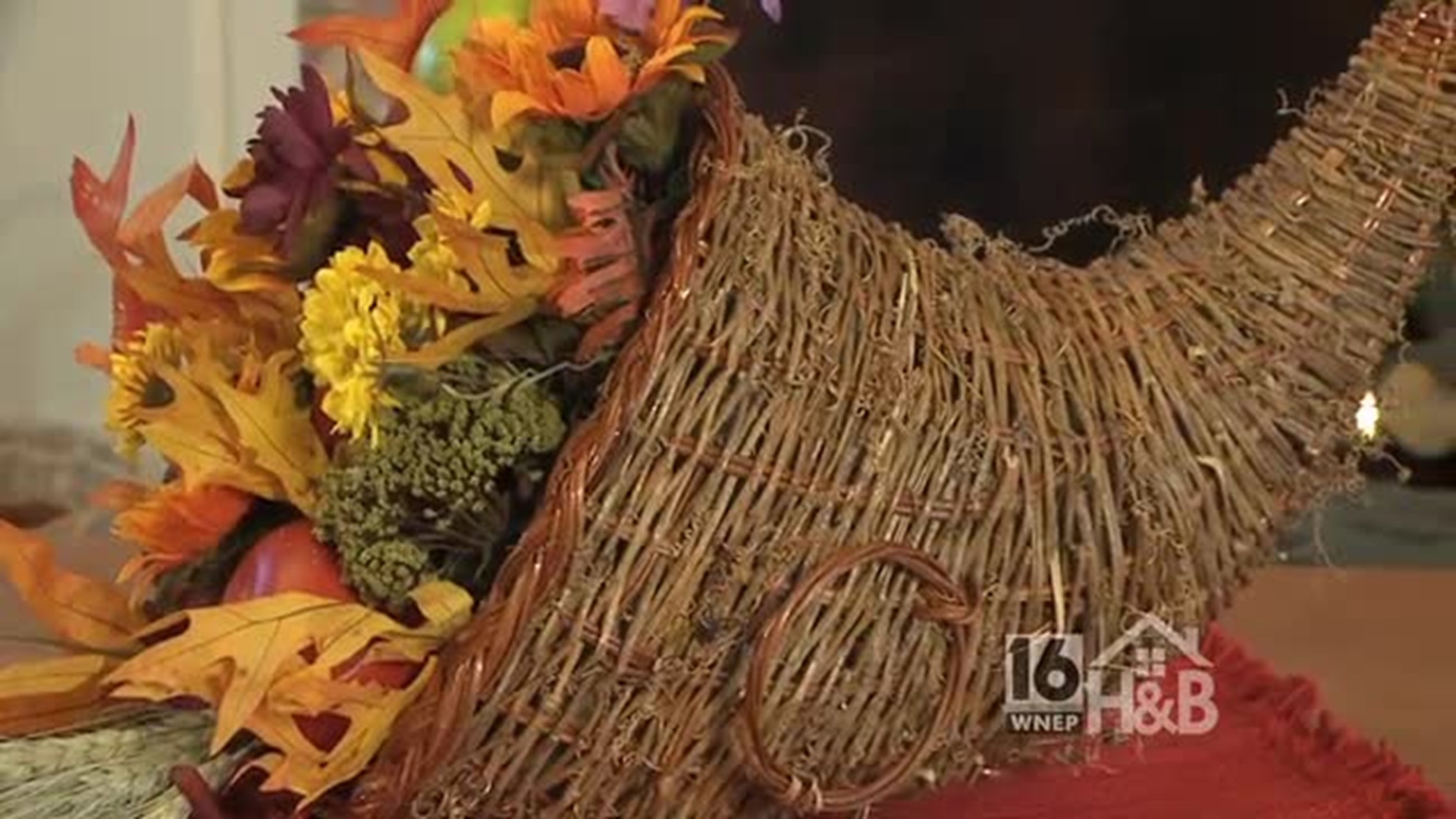 Repurposed Cornucopia Thanksgiving Cornucopia | wnep.com