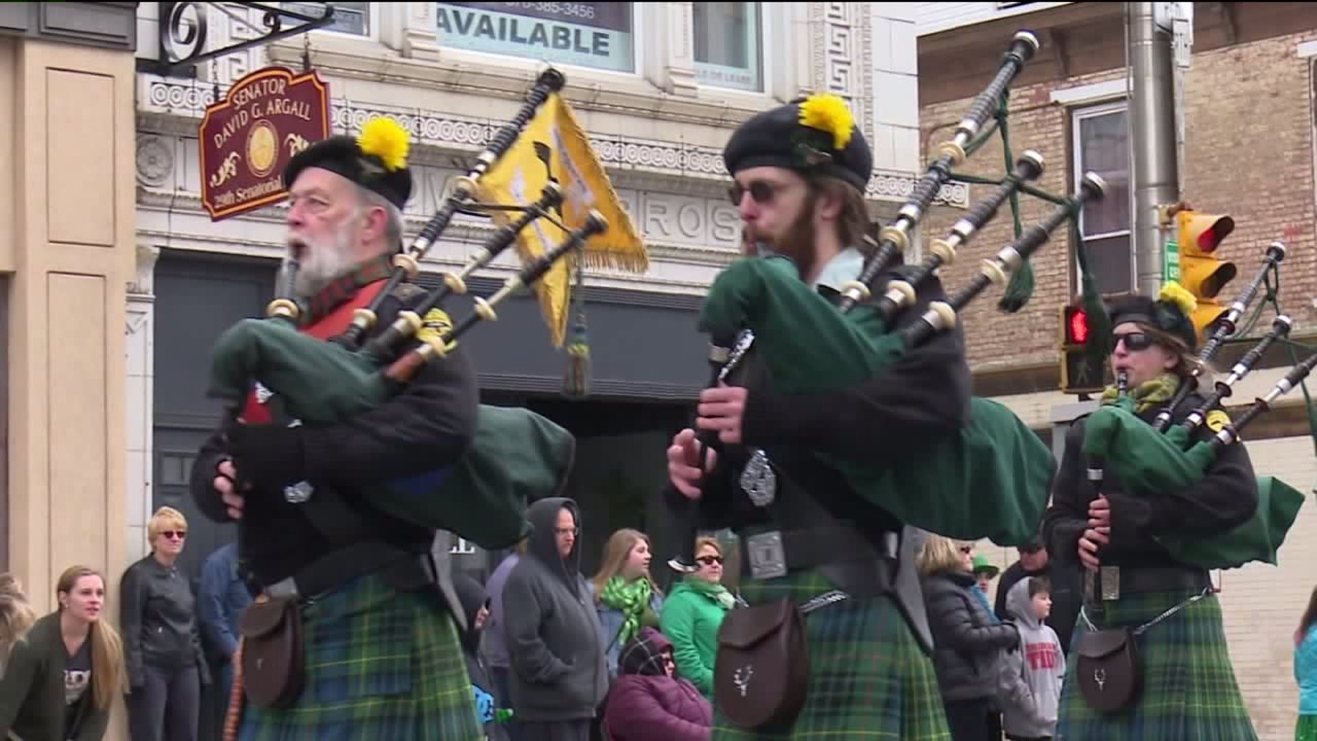 St. Patrick's Day Parade in Pottsville