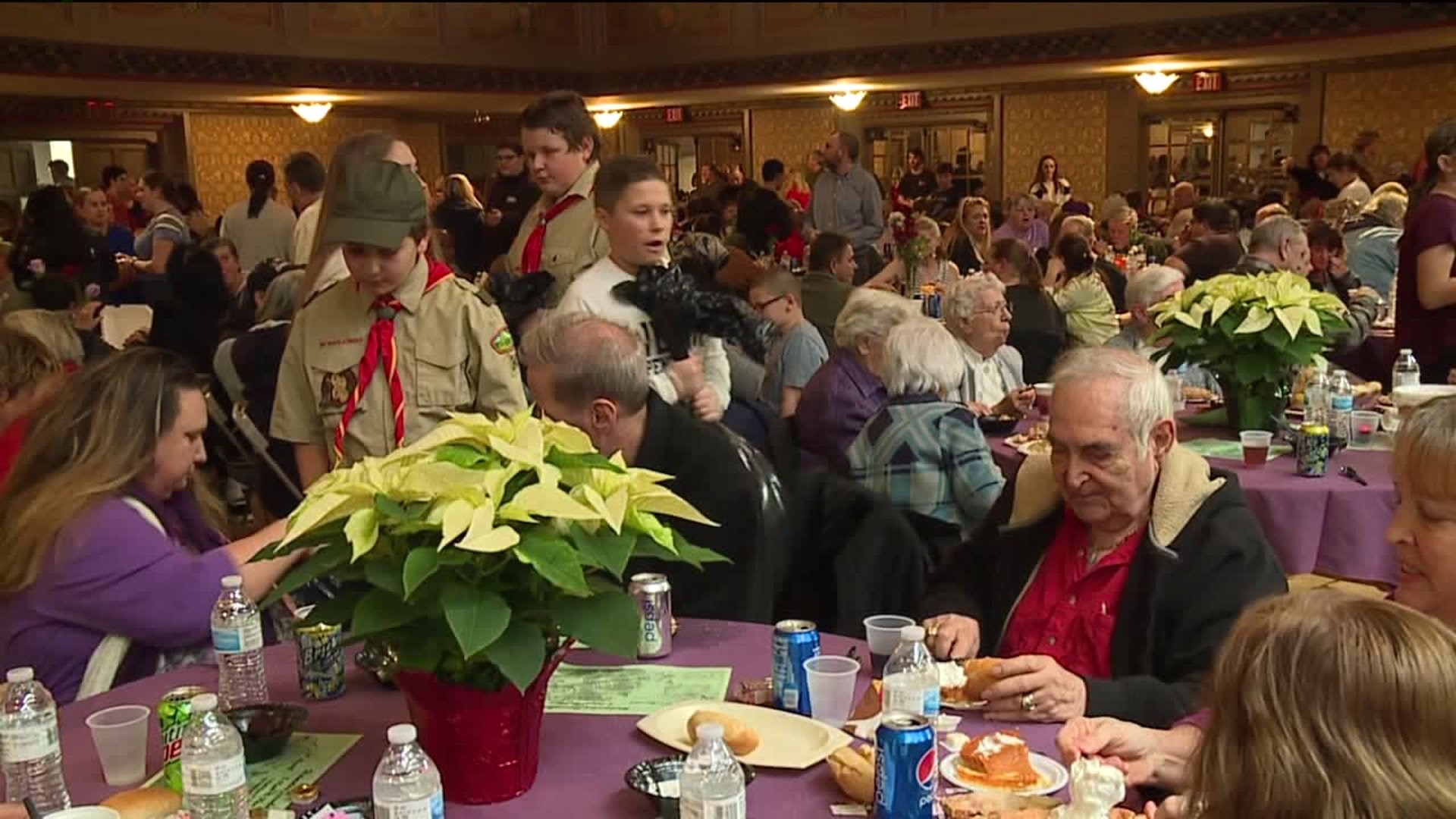 Friends of the Poor Thanksgiving Dinner Held in Scranton