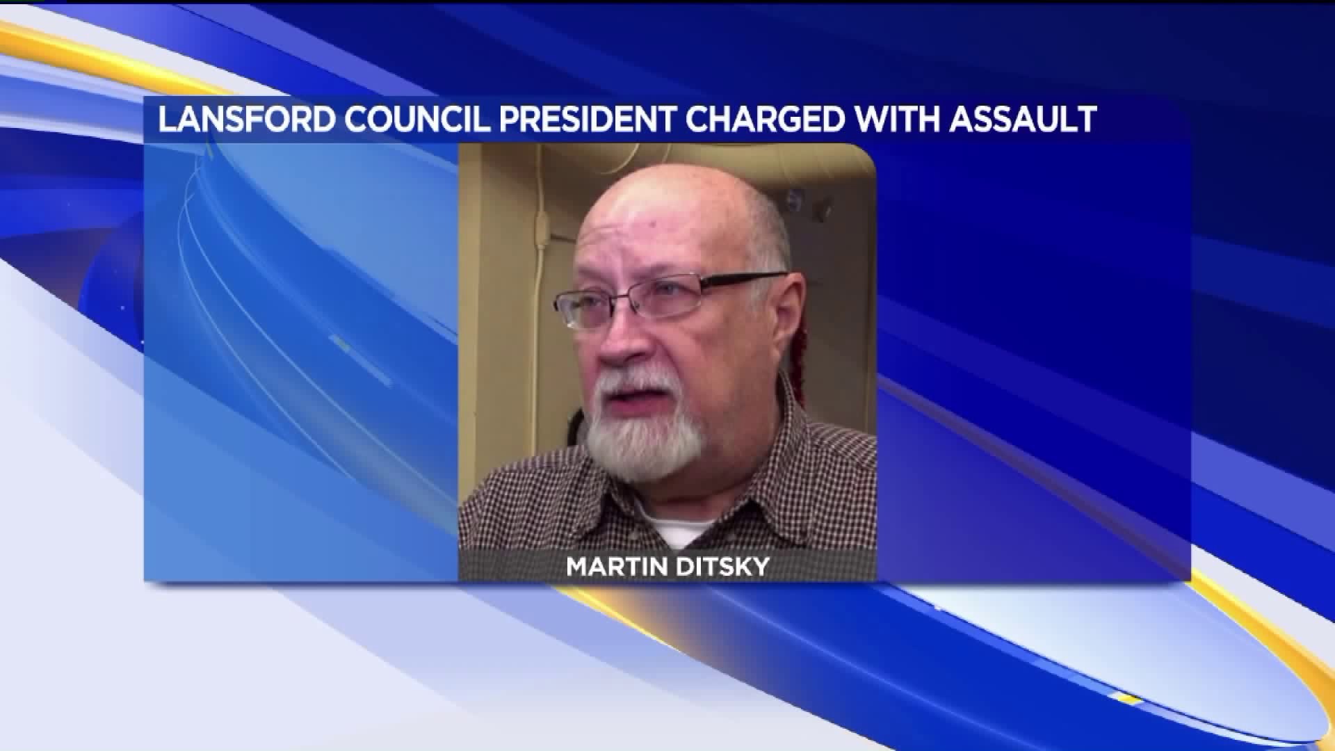 Lansford Borough President Charged with Assault