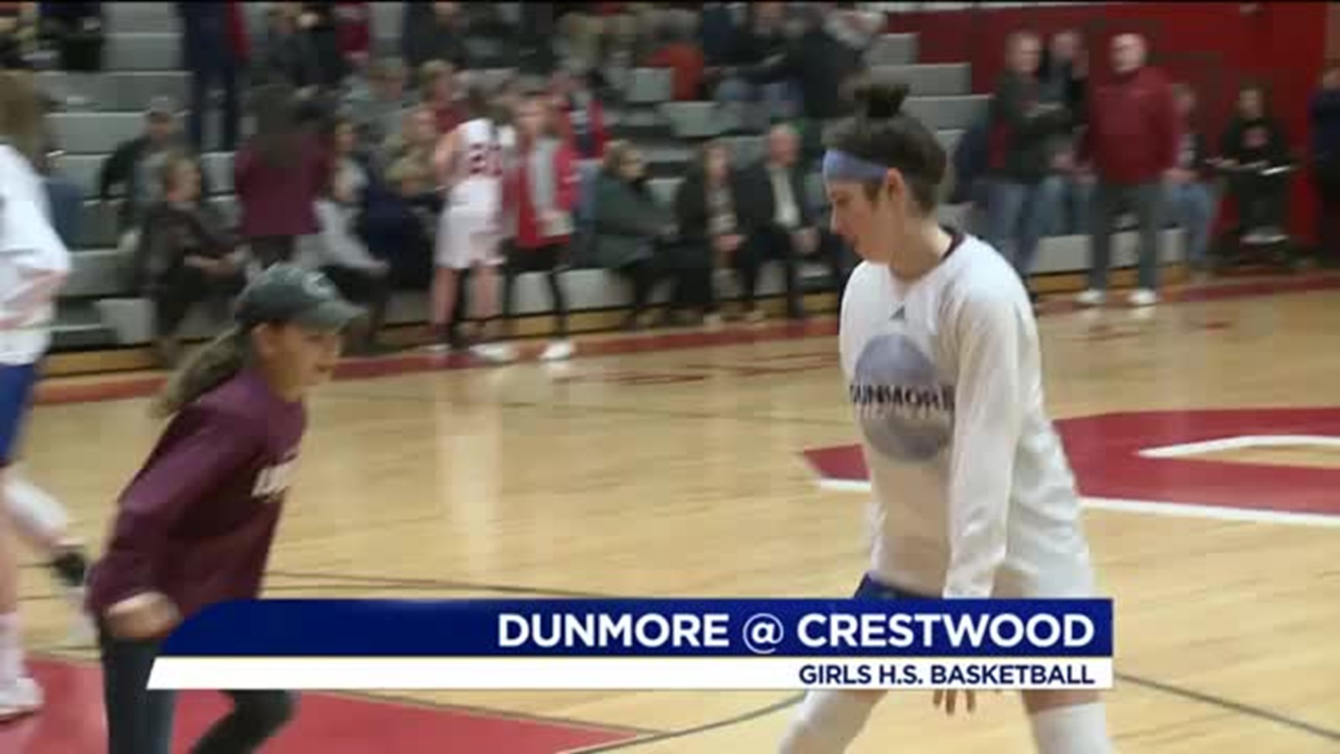 Dunmore vs Crestwood girls basketball