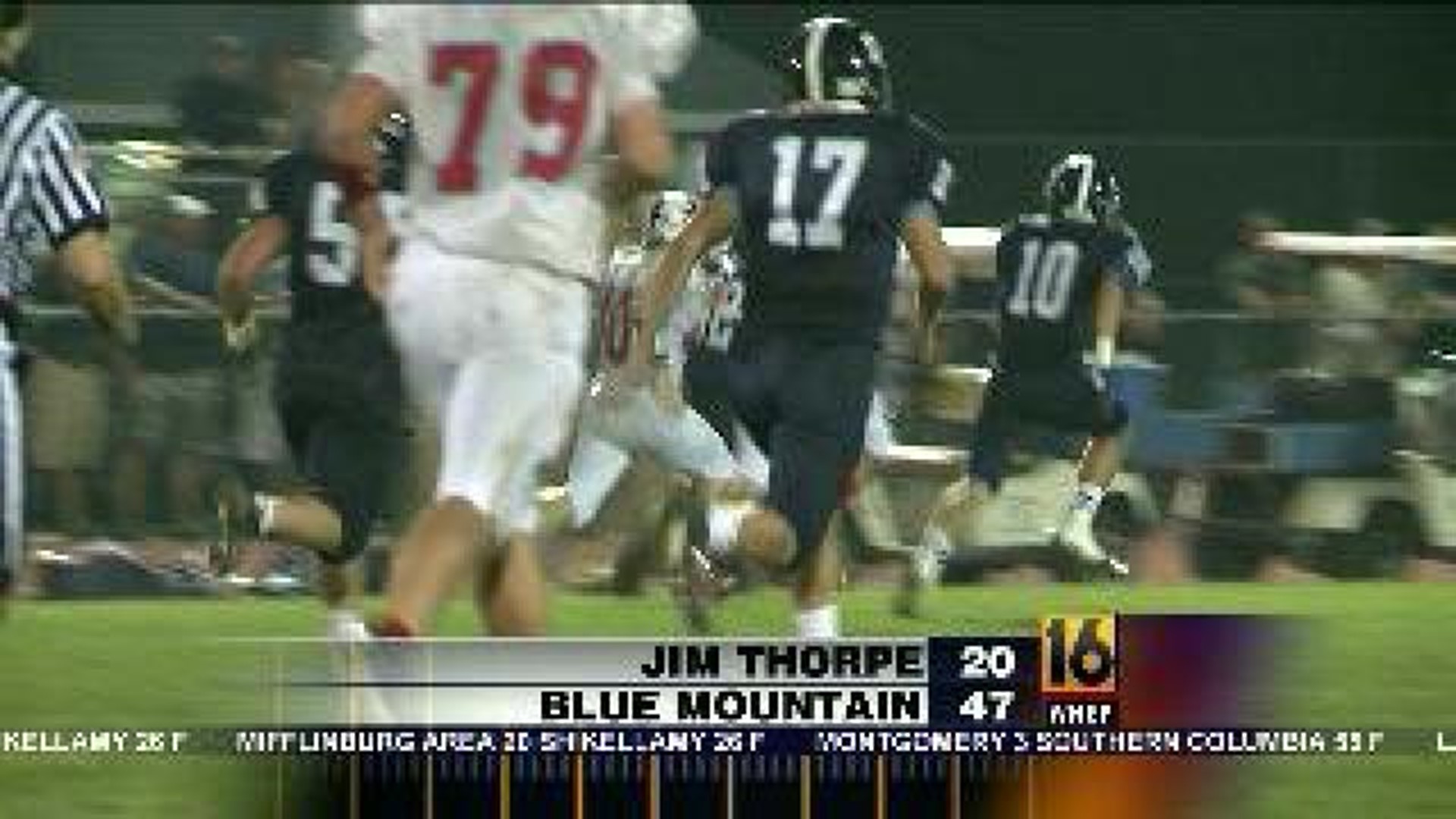 Jim Thorpe vs. Blue Mountain