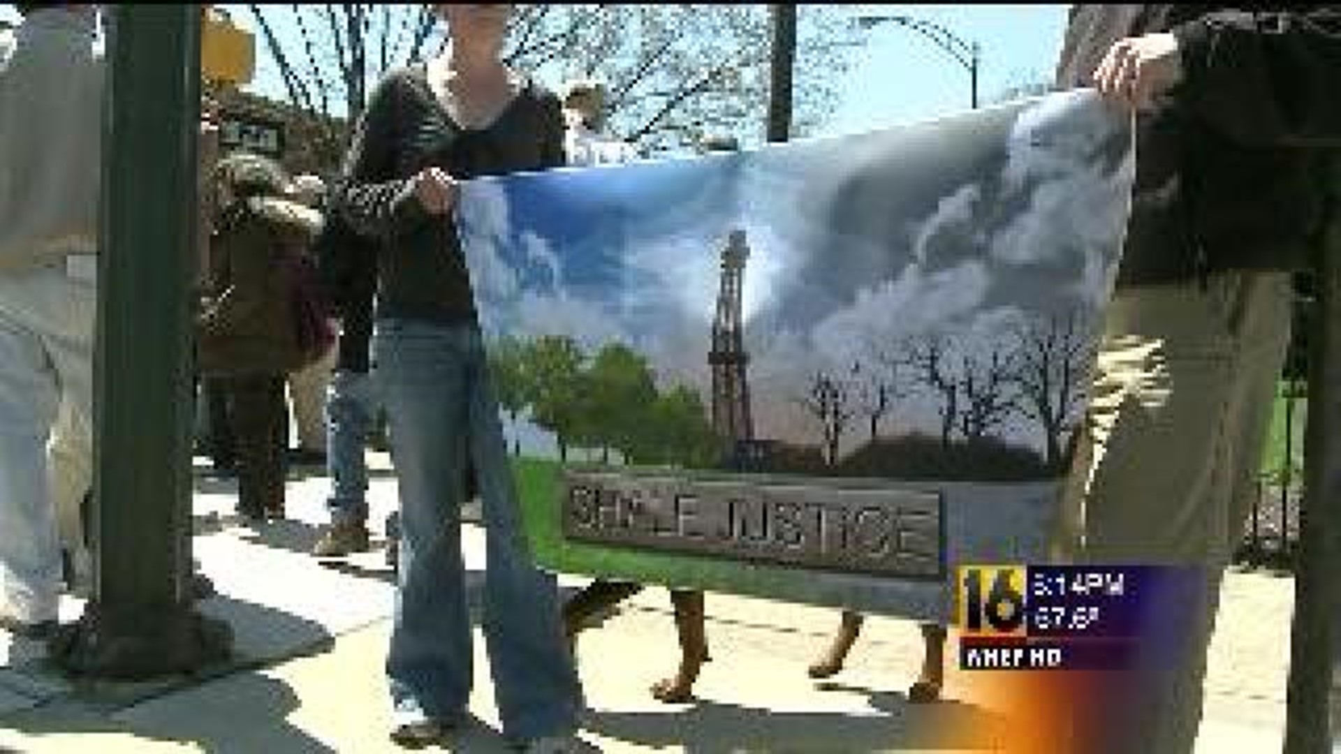Protest Against Fracking