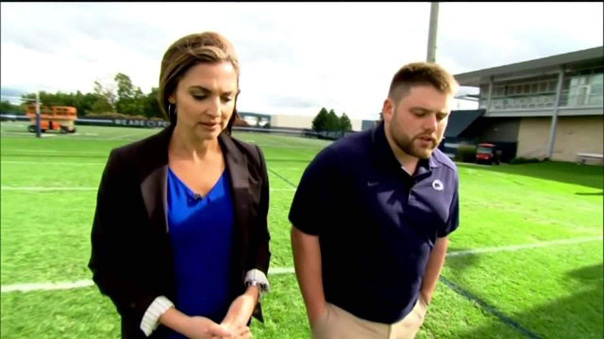 Penn State Football Player Discusses Eating Disorder