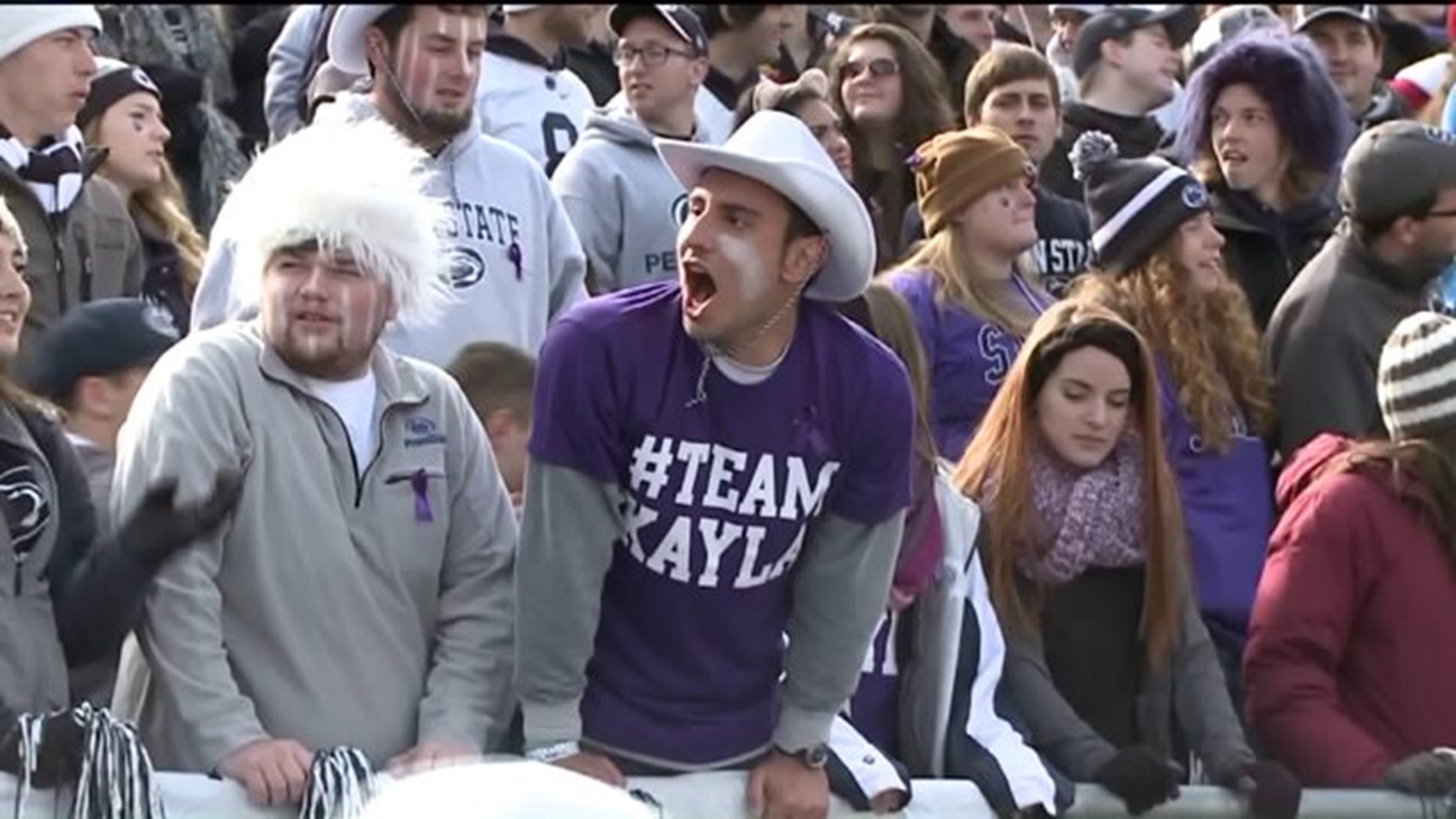 Penn State Students Wear Purple for Kayla