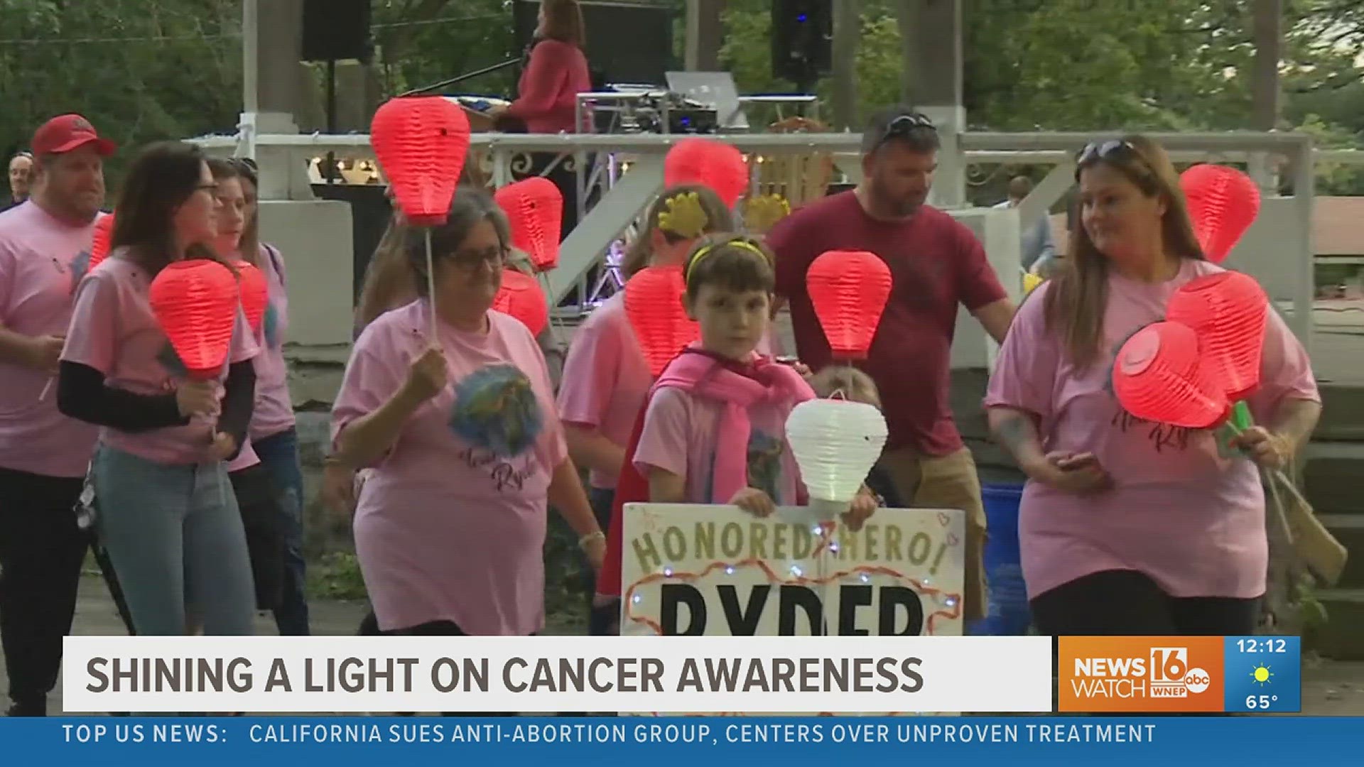 September is Blood Cancer Awareness Month and a group in Scranton is lighting the way out of the darkness that comes with a cancer diagnosis.