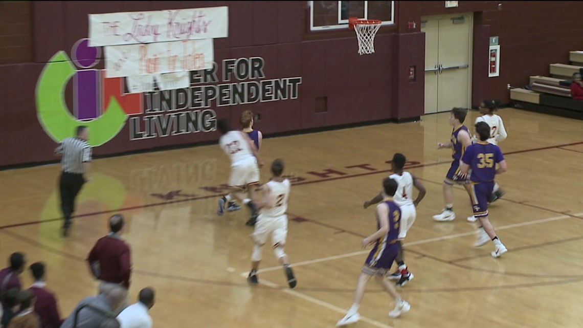 Scranton Prep vs Scranton boys basketball