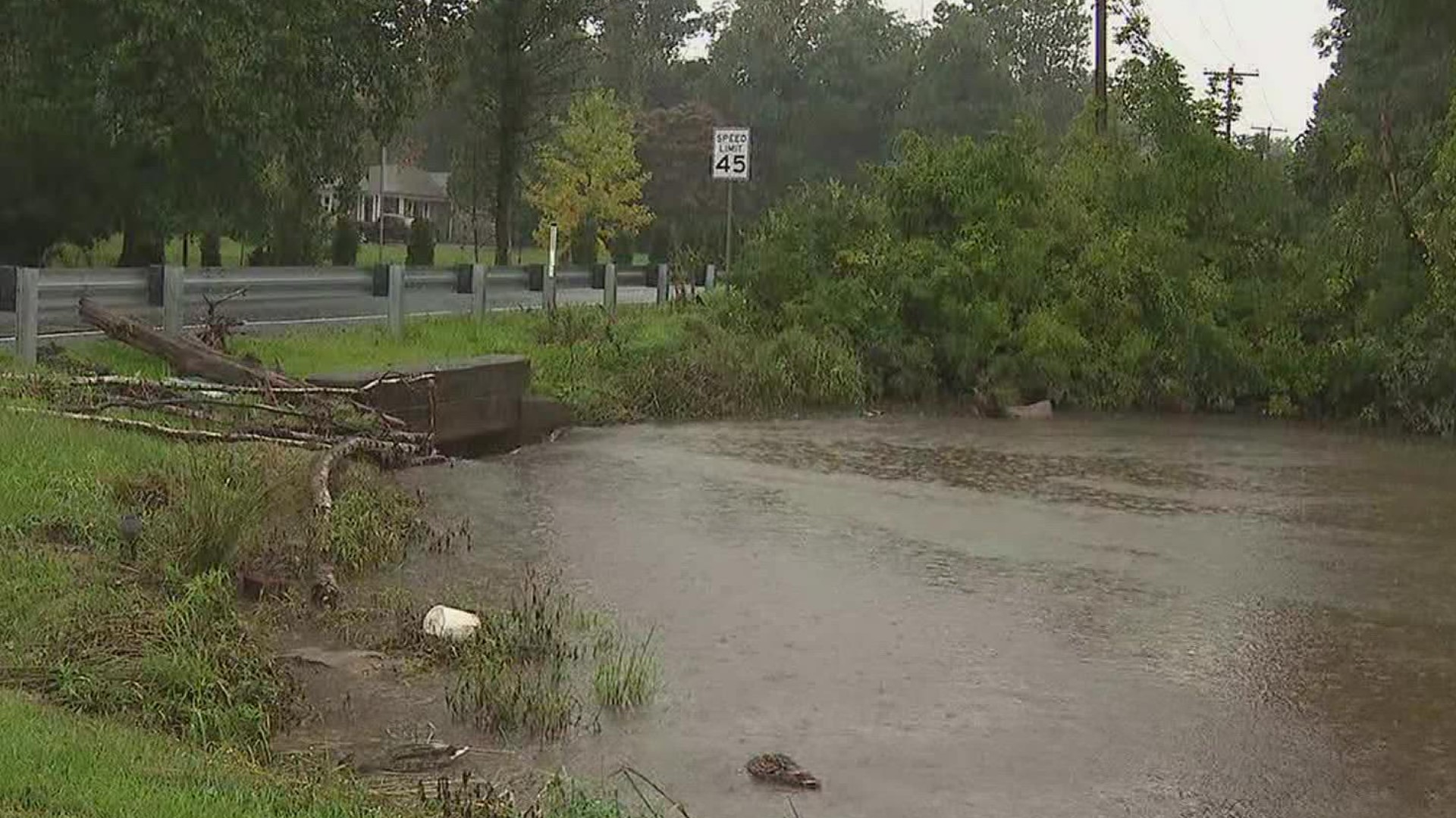 The remnants of Ida moved into Monroe County Wednesday morning, causing flash flooding warnings.
