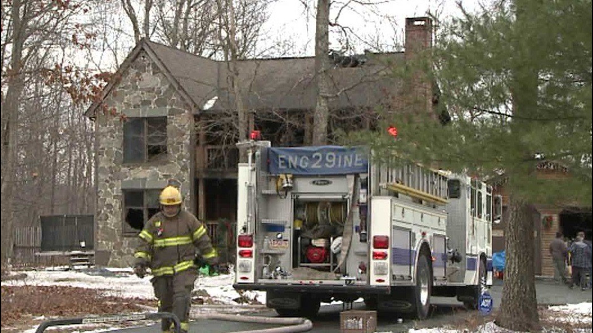 Fire At Monroe County Home