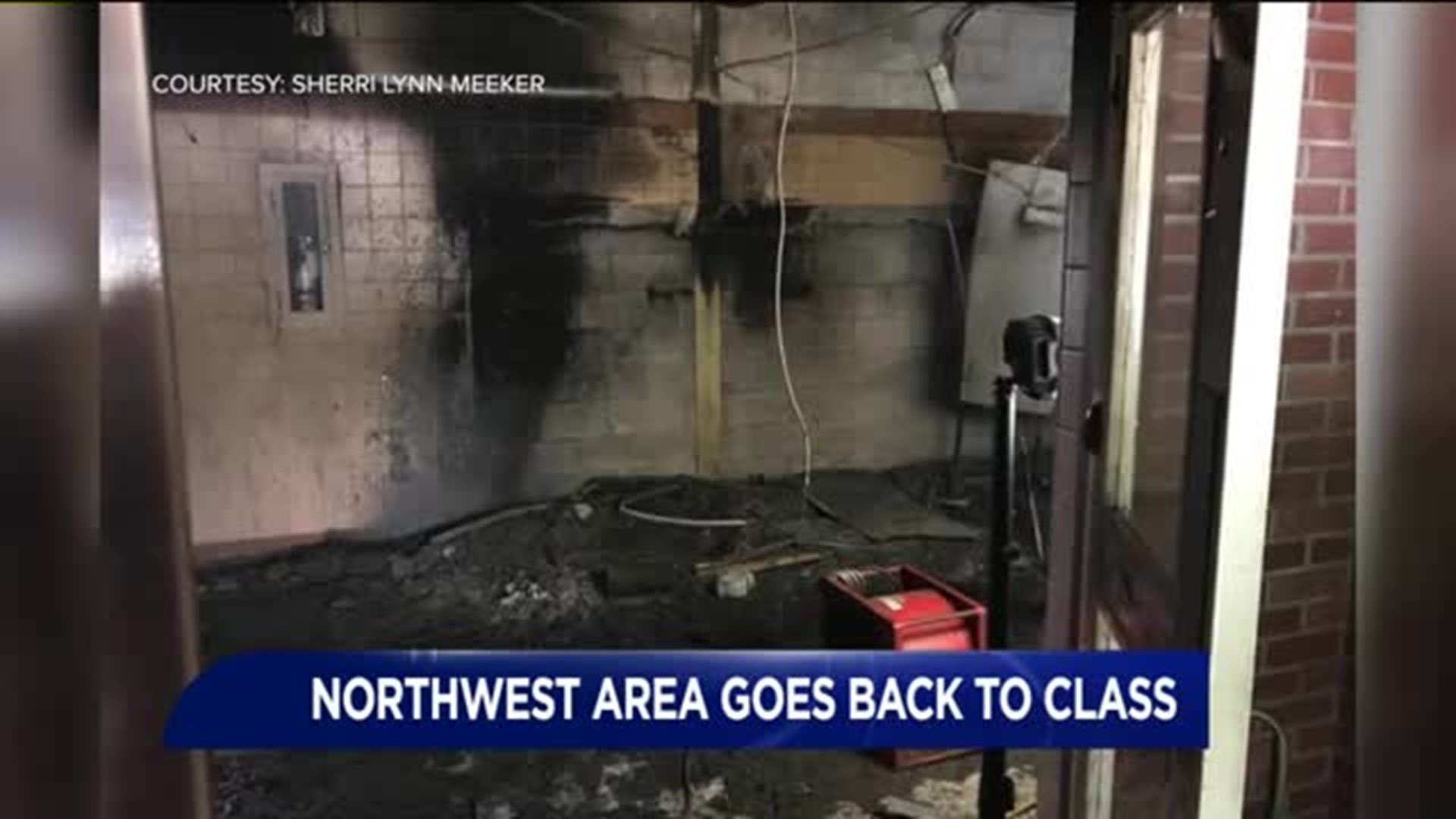 Back to Class After Fire at Northwest Area High School