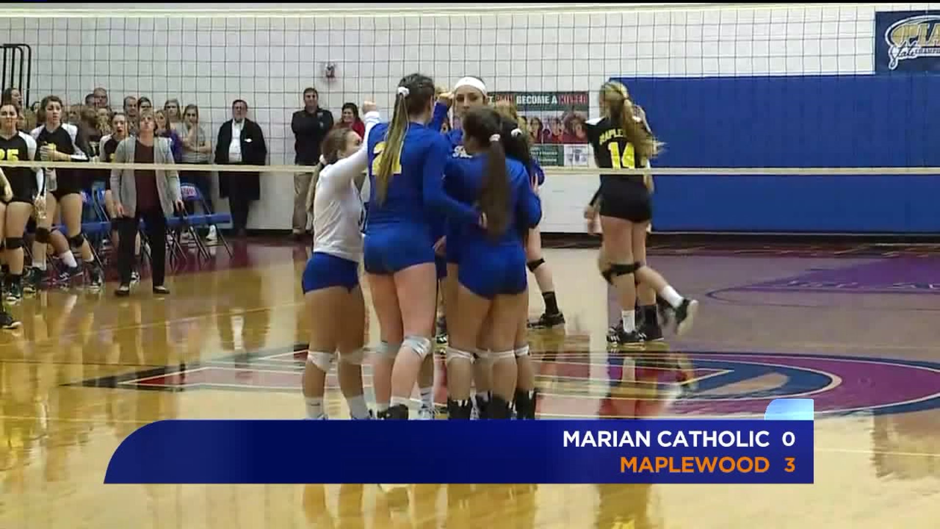 Marian Catholic Falls in Straight Sets to Maplewood in State Title Match