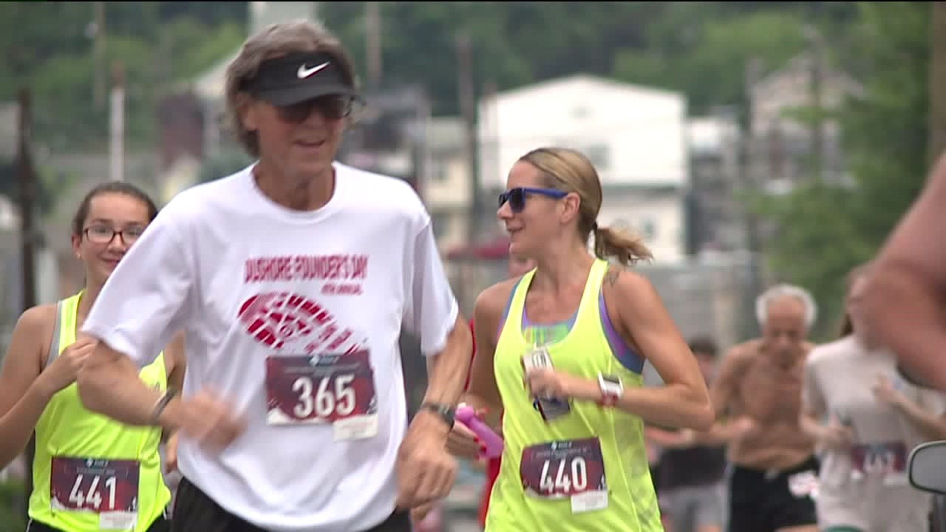7th Annual Wyoming Valley Striders Race Held in Swoyersville
