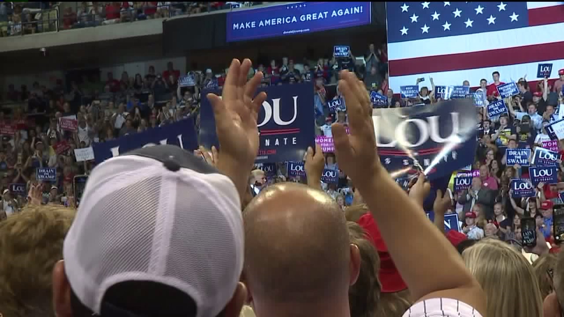 Presidential Rally Fires Up Supporters