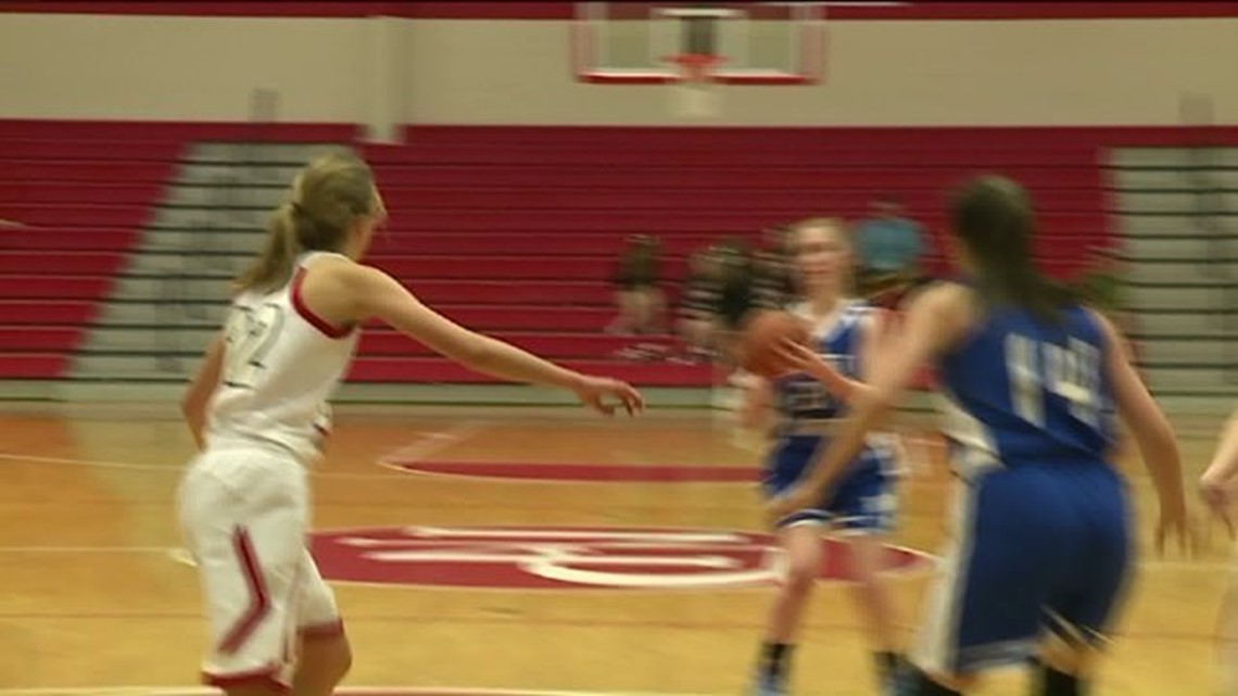 West Scranton North Pocono girls basketball