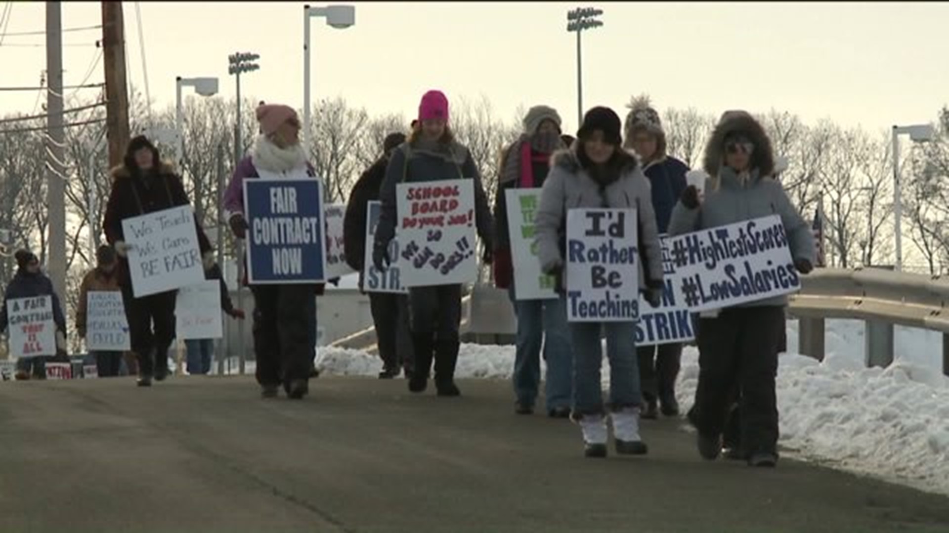 Strike to End in Dallas School District
