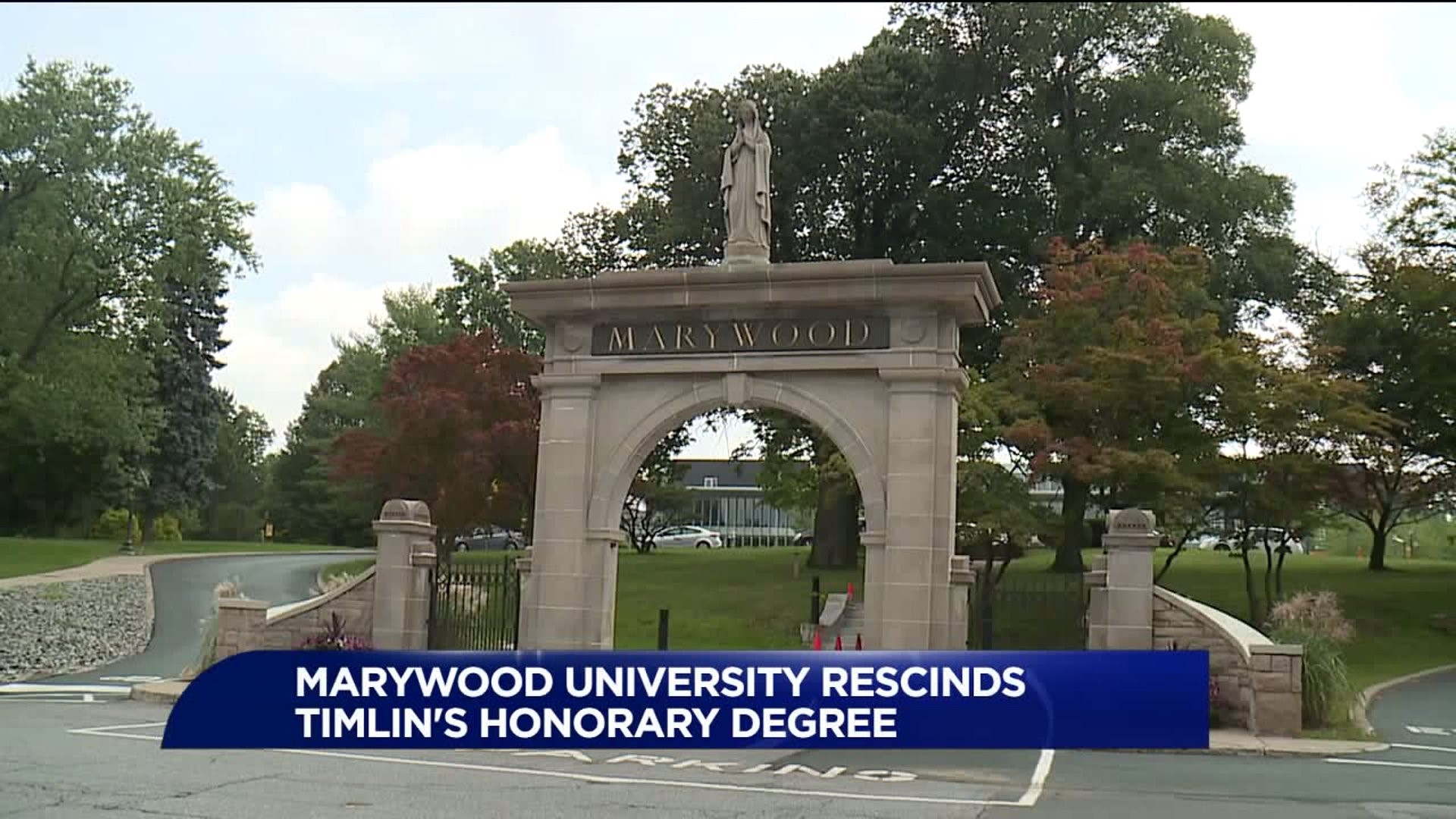 Marywood Rescinds Honors Given to Bishop Timlin