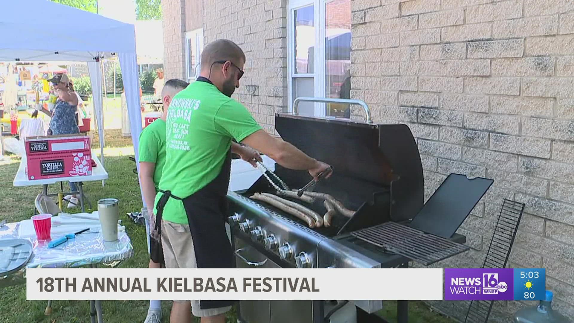 Kielbasa is a beloved food here in northeastern and central Pennsylvania, so it's no surprise there's a festival dedicated to it in Luzerne County.