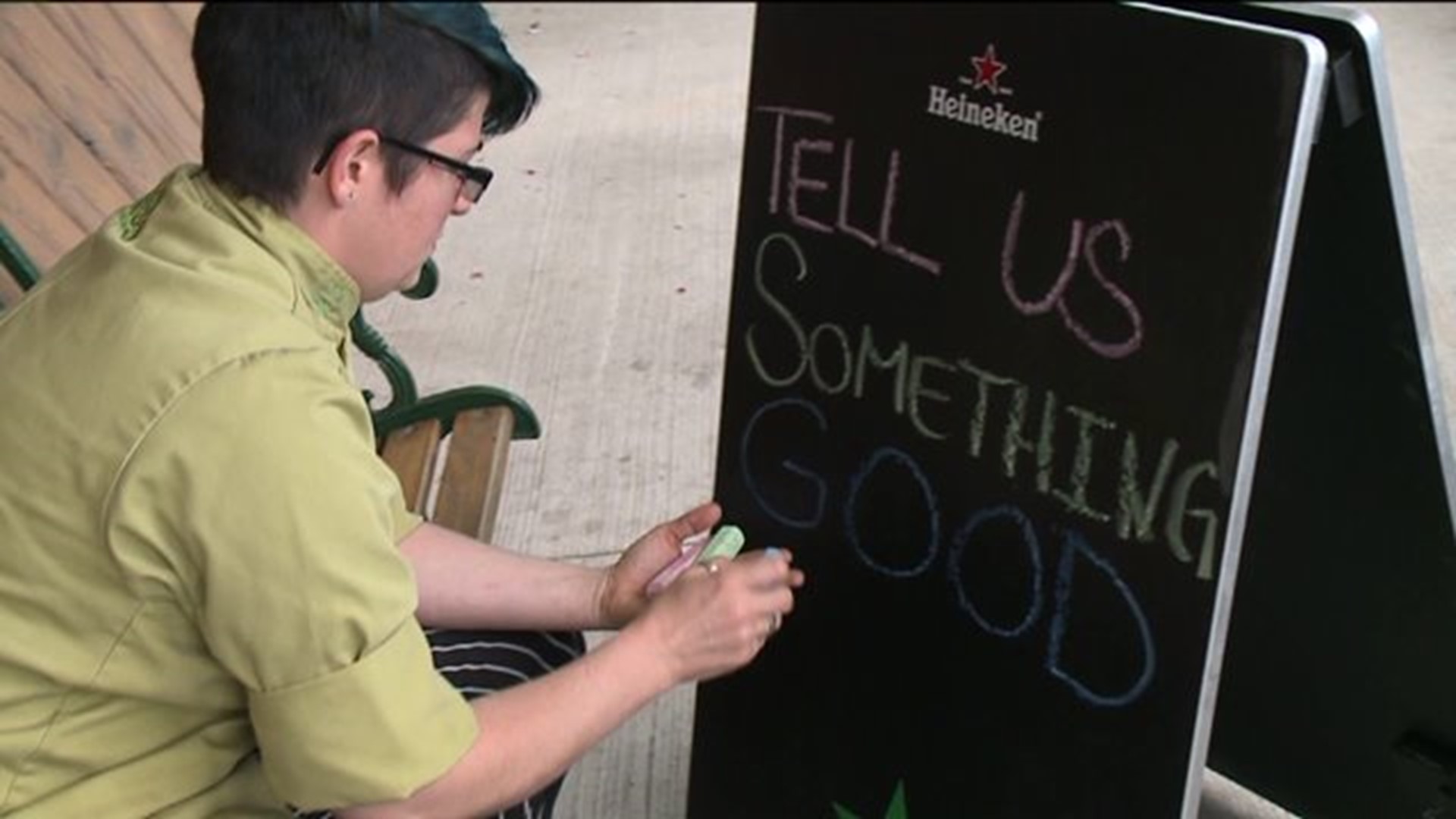 Tell Us Something Good! A Restaurant Fights Against Suicide