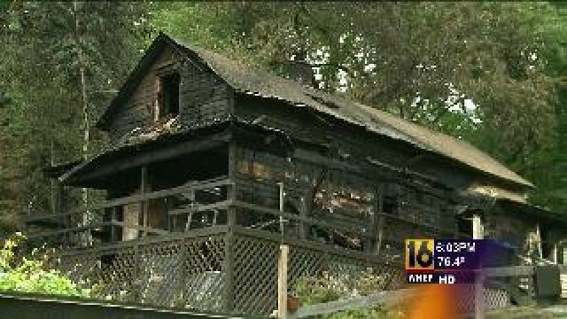 Teen Jumped from Burning Home