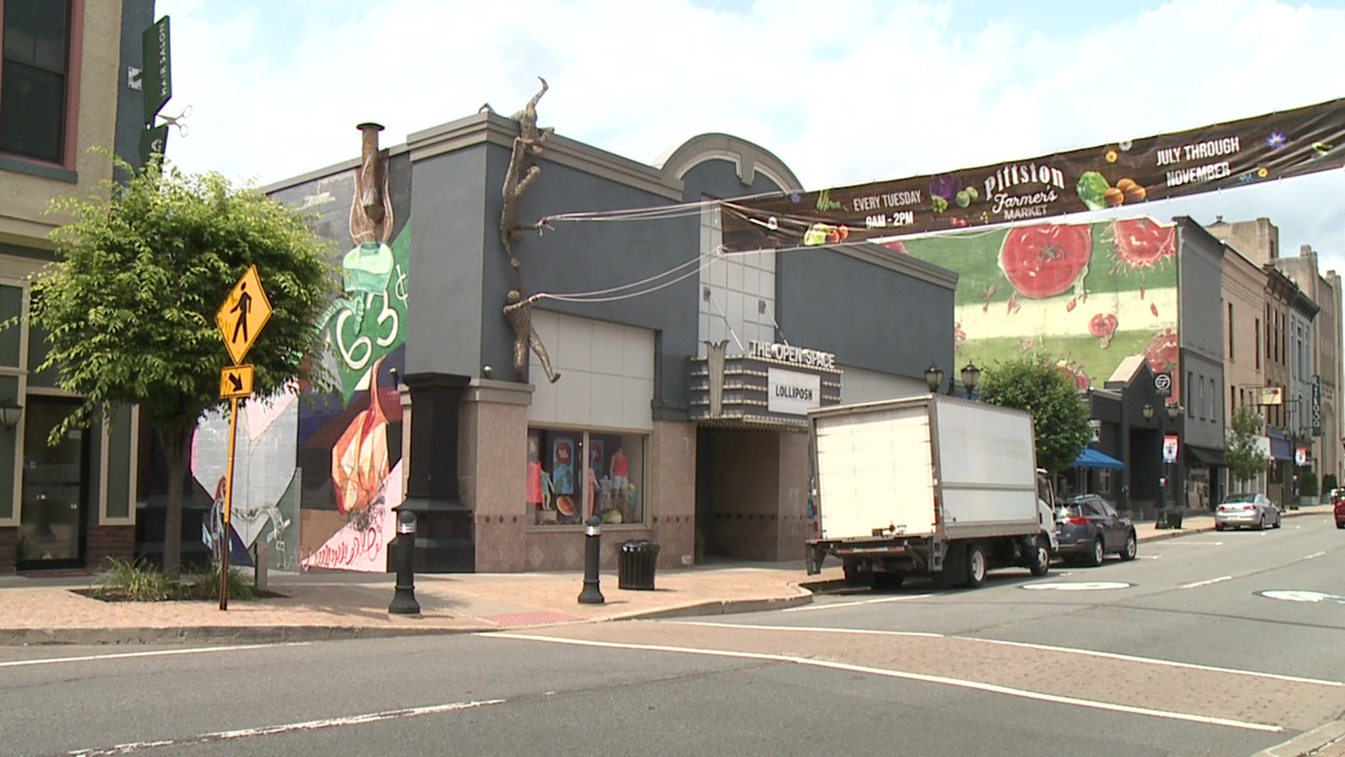 Pittston is getting help from a major brand to build on its commitment to the arts. Newswatch 16's Chelsea Strub has more details.