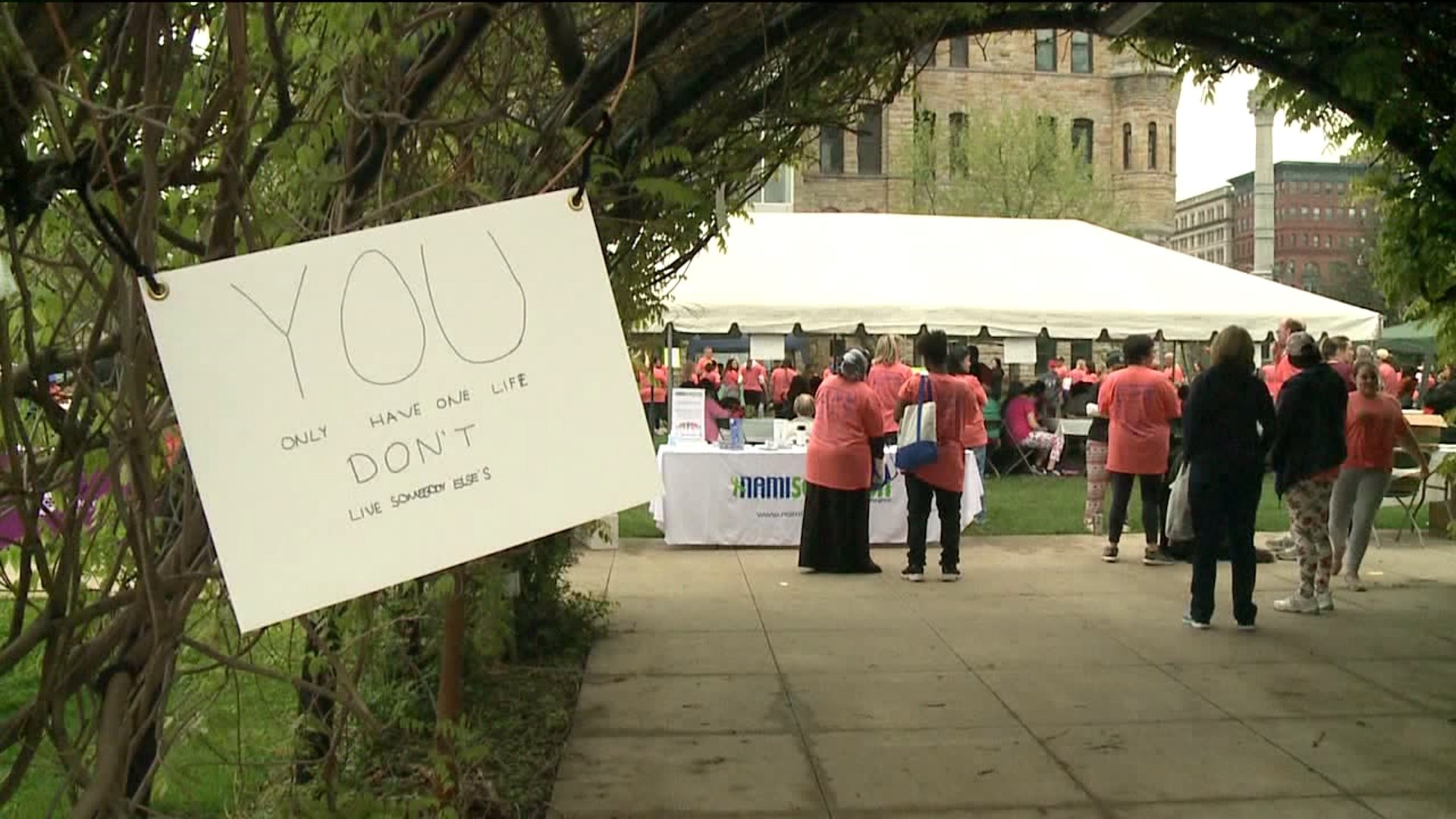 Mental Health Awareness Walk Held in Scranton