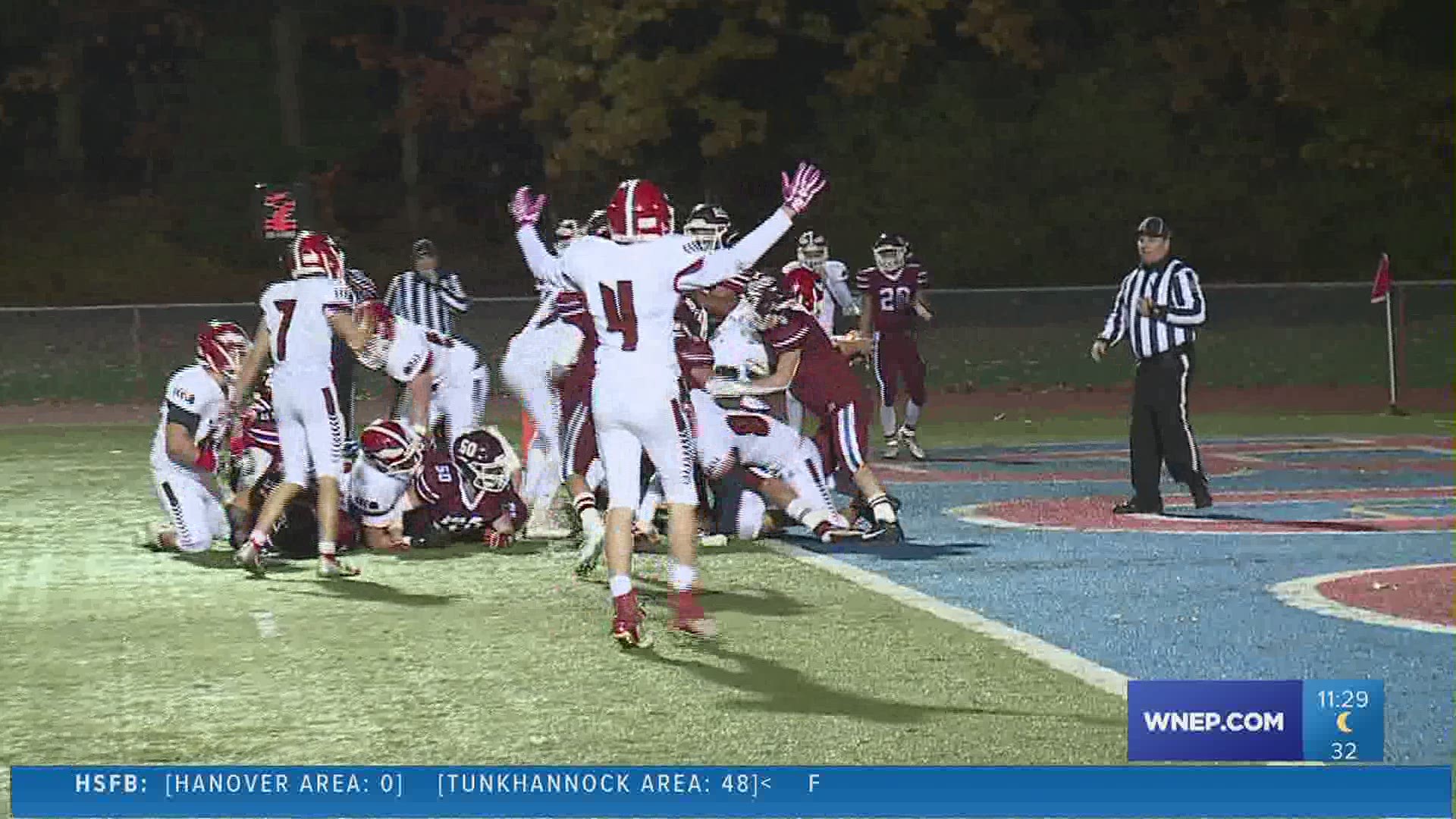 Dunmore defeats Riverside 57-15