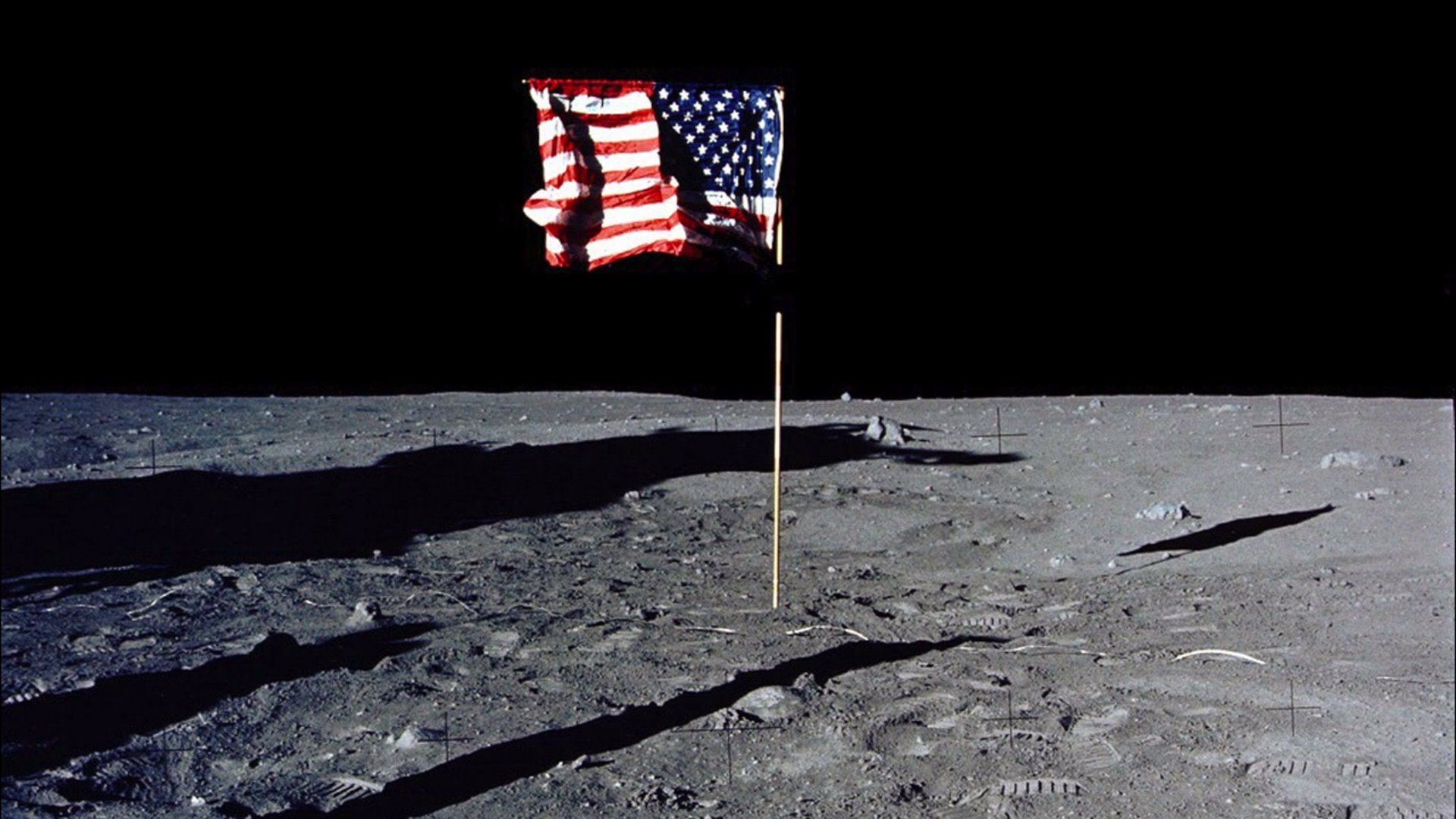Wham Cam: Number of American Flags Left on the Moon?