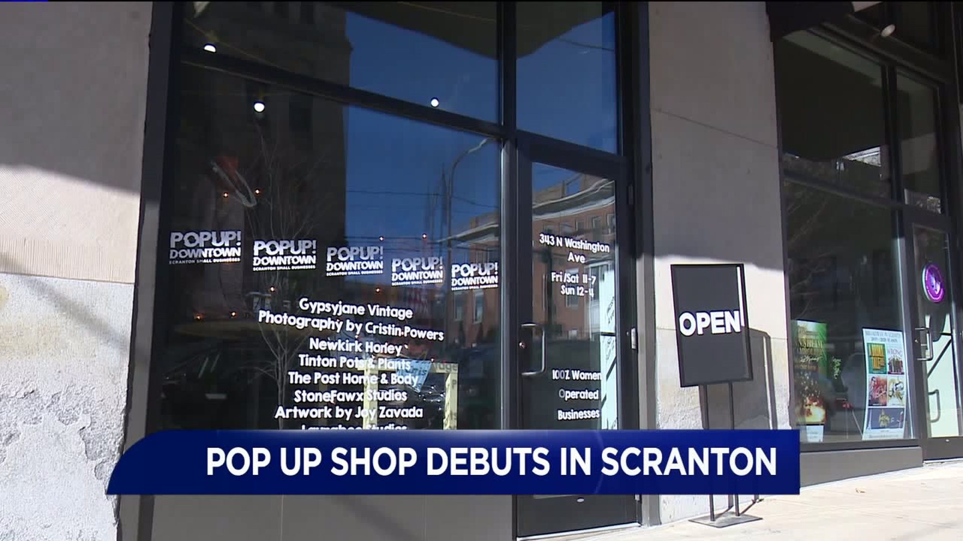 Pop Up Shop Debuts in the Electric City