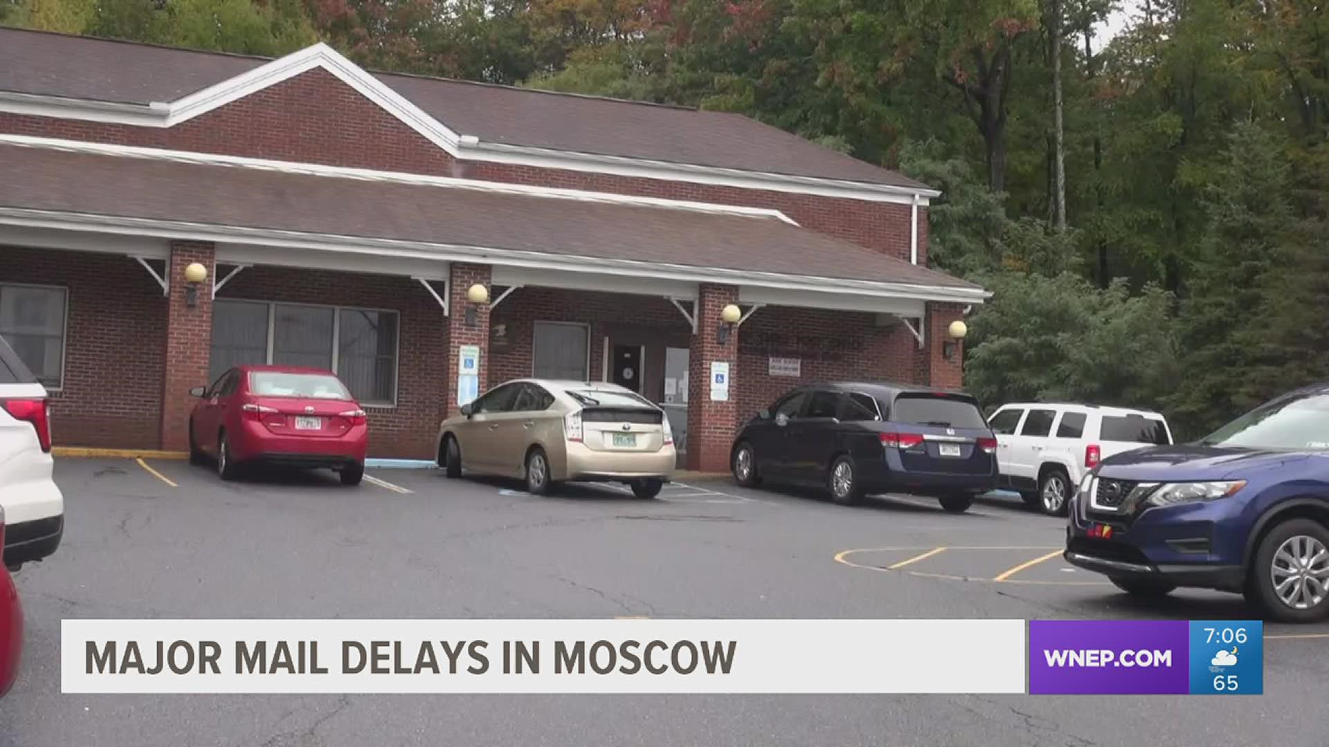 Some people in this part of Lackawanna County say Monday is day eight with no mail at all.