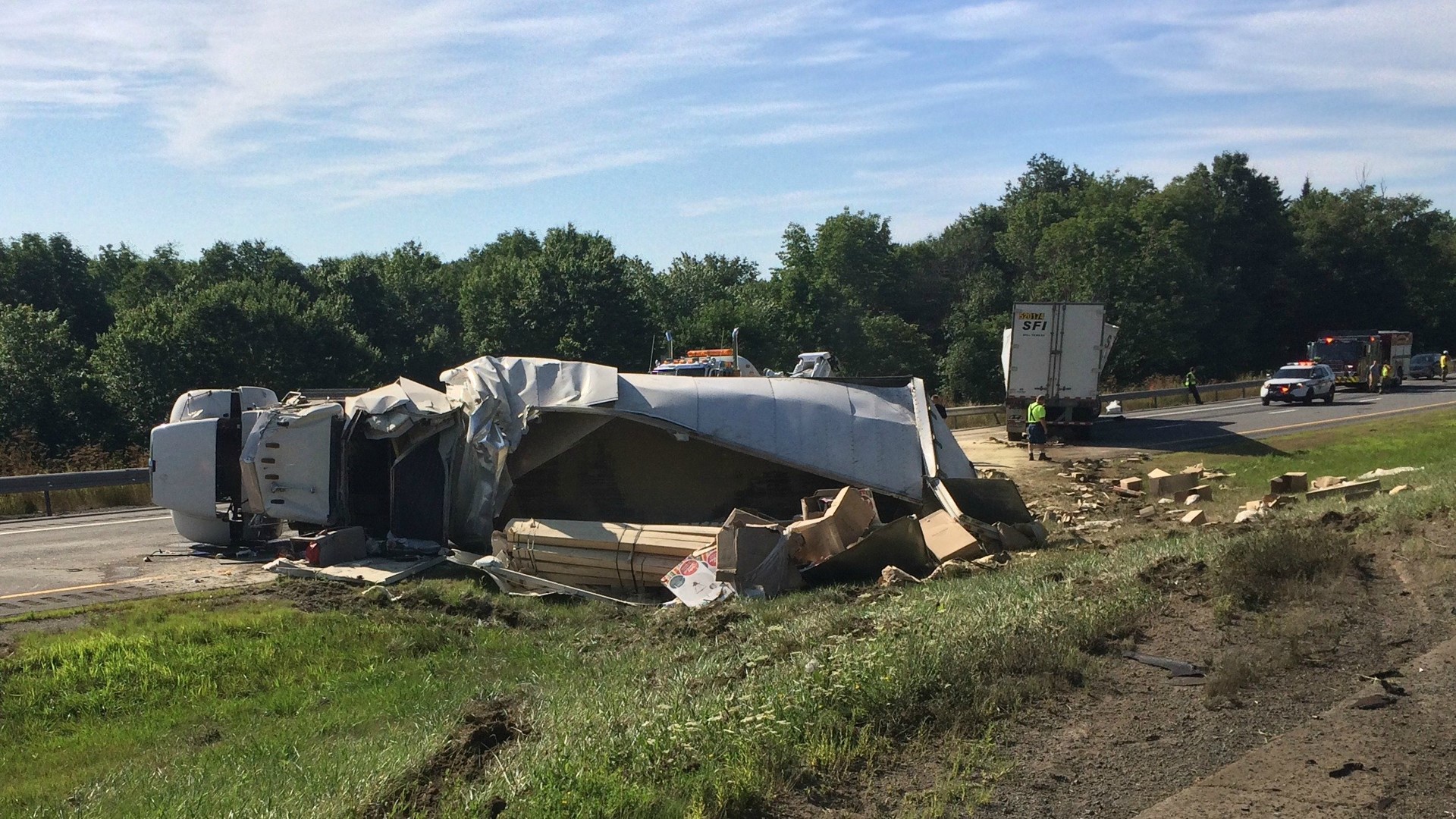 Lanes Now Open after Crash on Interstate 81 in Lackawanna County | wnep.com