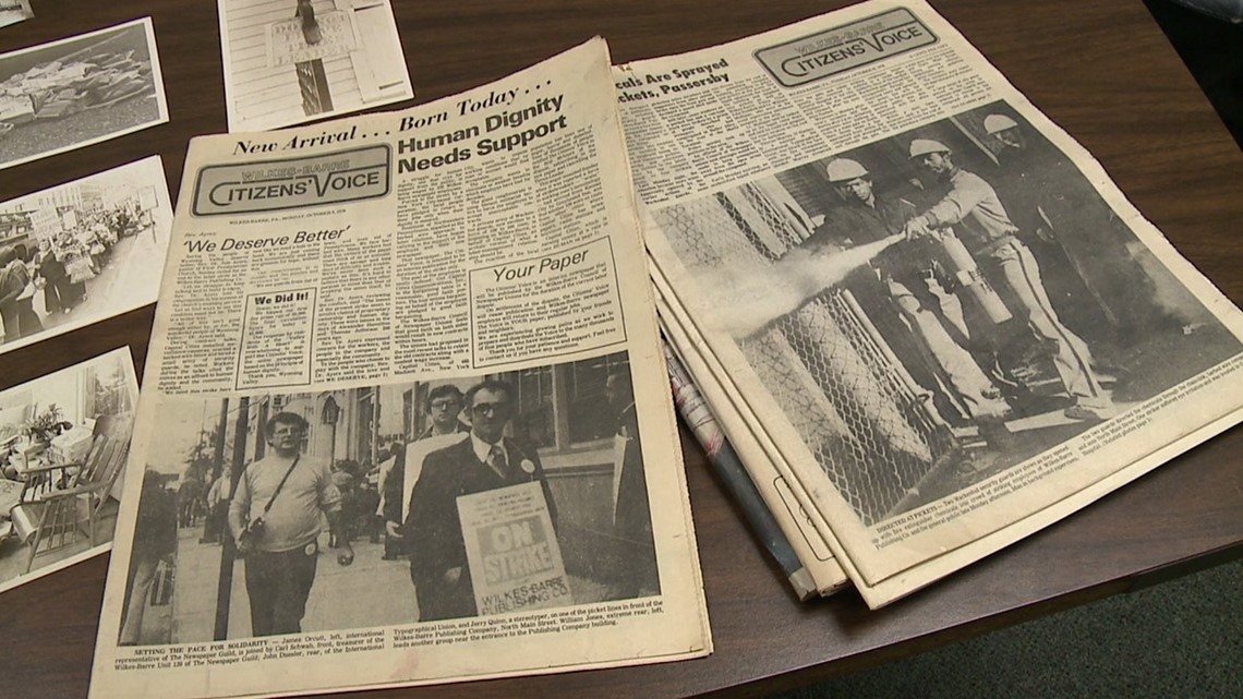 Strike Paper' Lasts 40 Years: Citizens' Voice Celebrates Anniversary |  