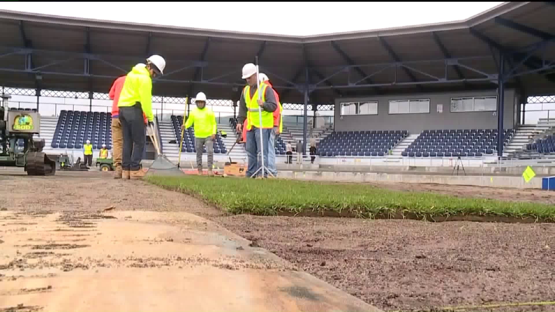 From Sand to Sod: Historic Bowman Field Gets Upgrade