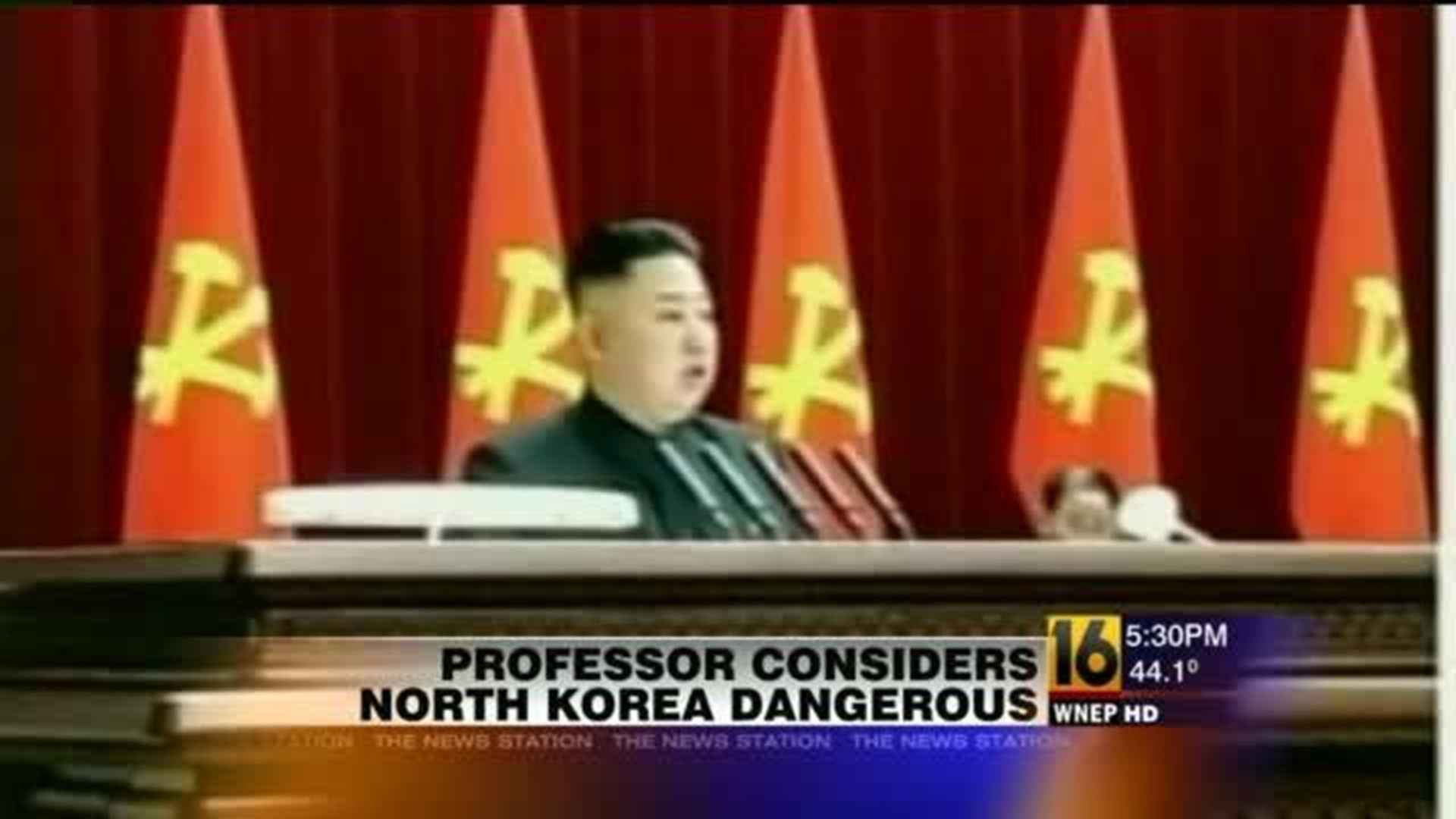 Professor Considers North Korea Very Dangerous