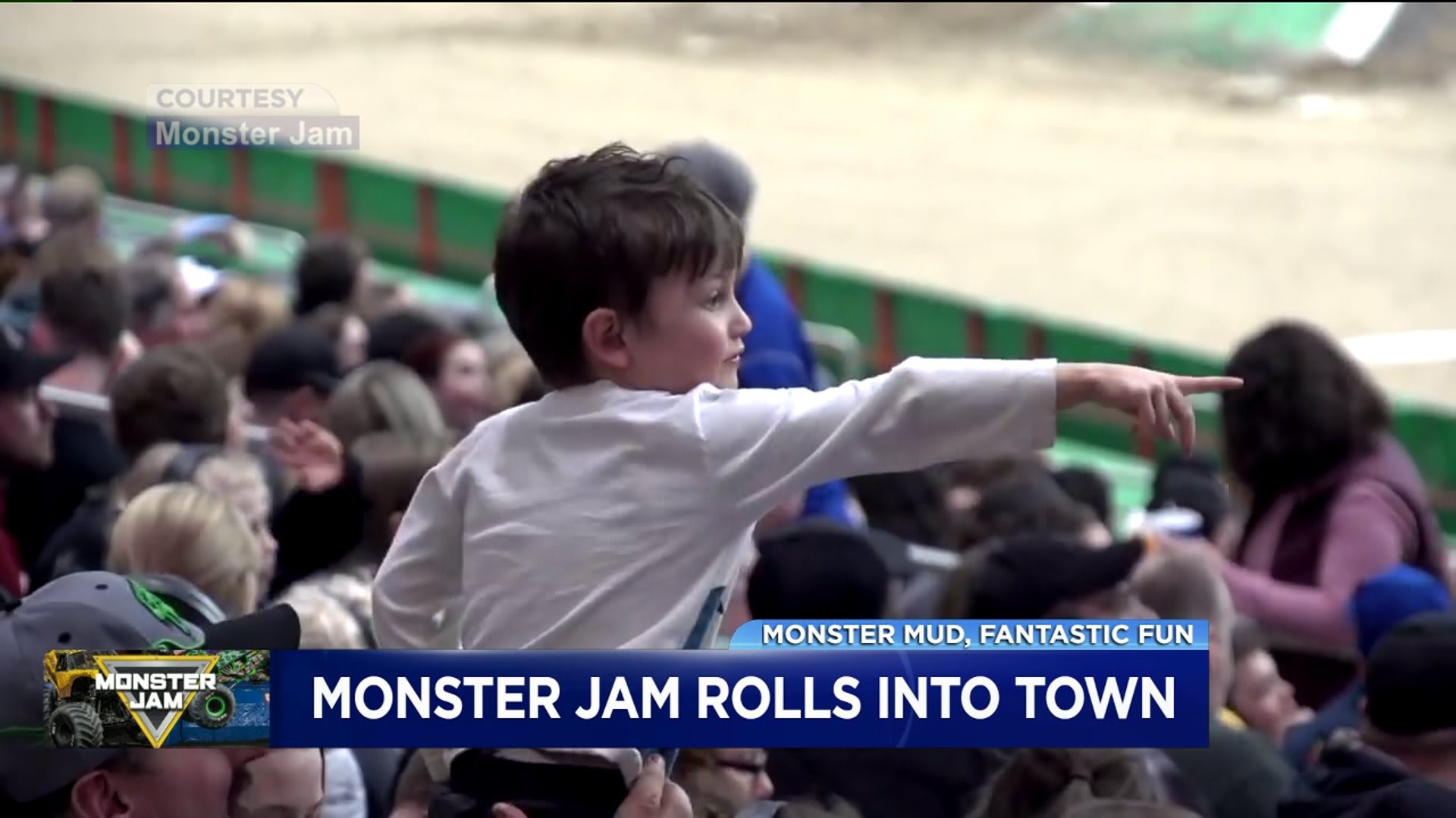 Monster Jam:  Massive and mini monster trucks