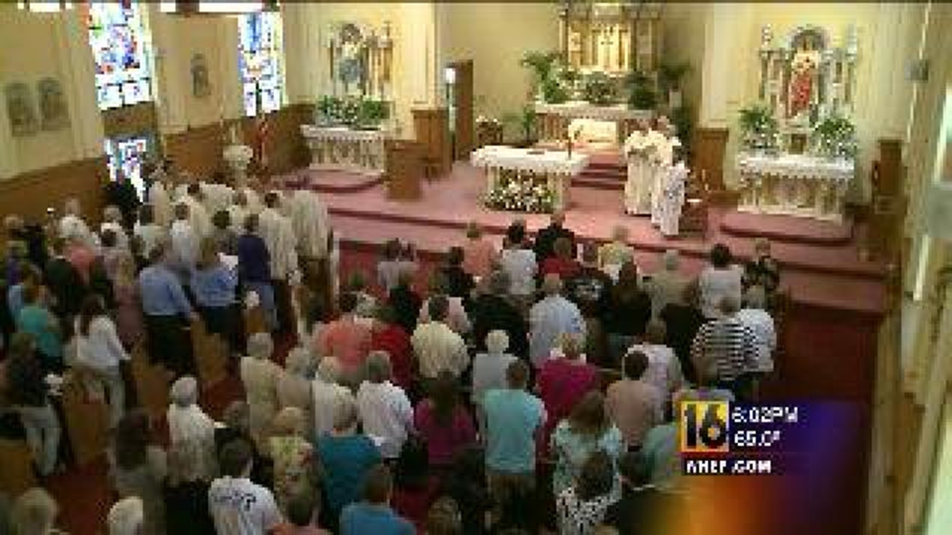 Final Mass as Church Closes its Doors