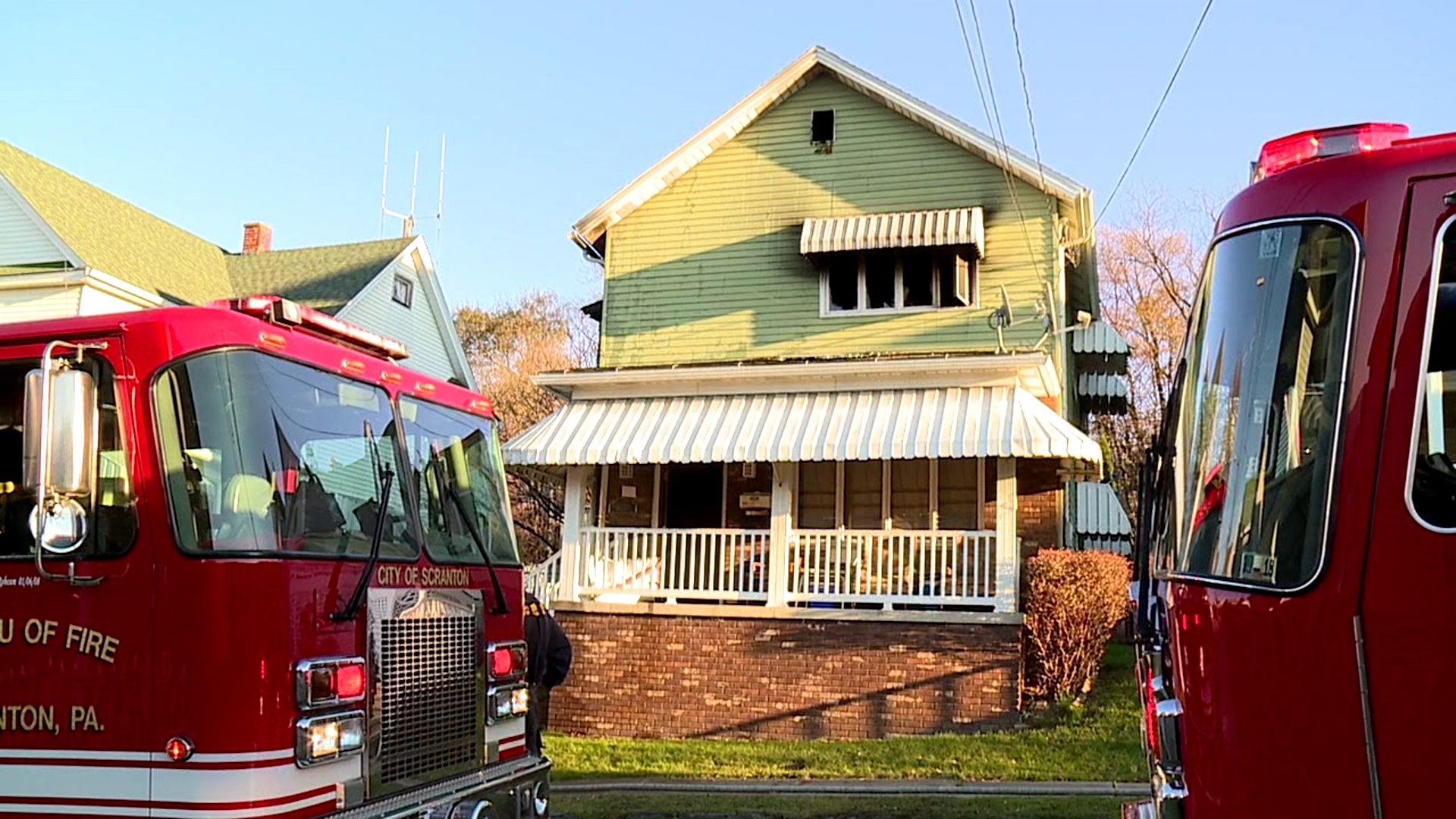 Residents Treated for Smoke Inhalation After Fire in Scranton