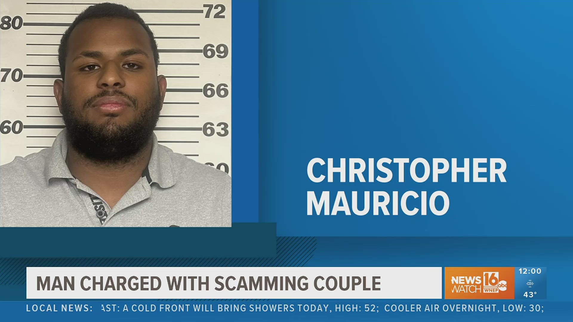 A man is facing charges in Luzerne County for scamming an elderly couple out of thousands of dollars.