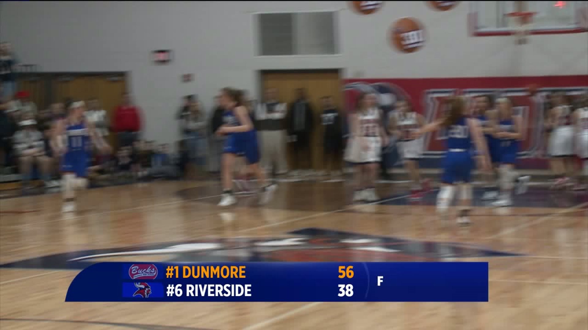 Dunmore vs Riverside girls