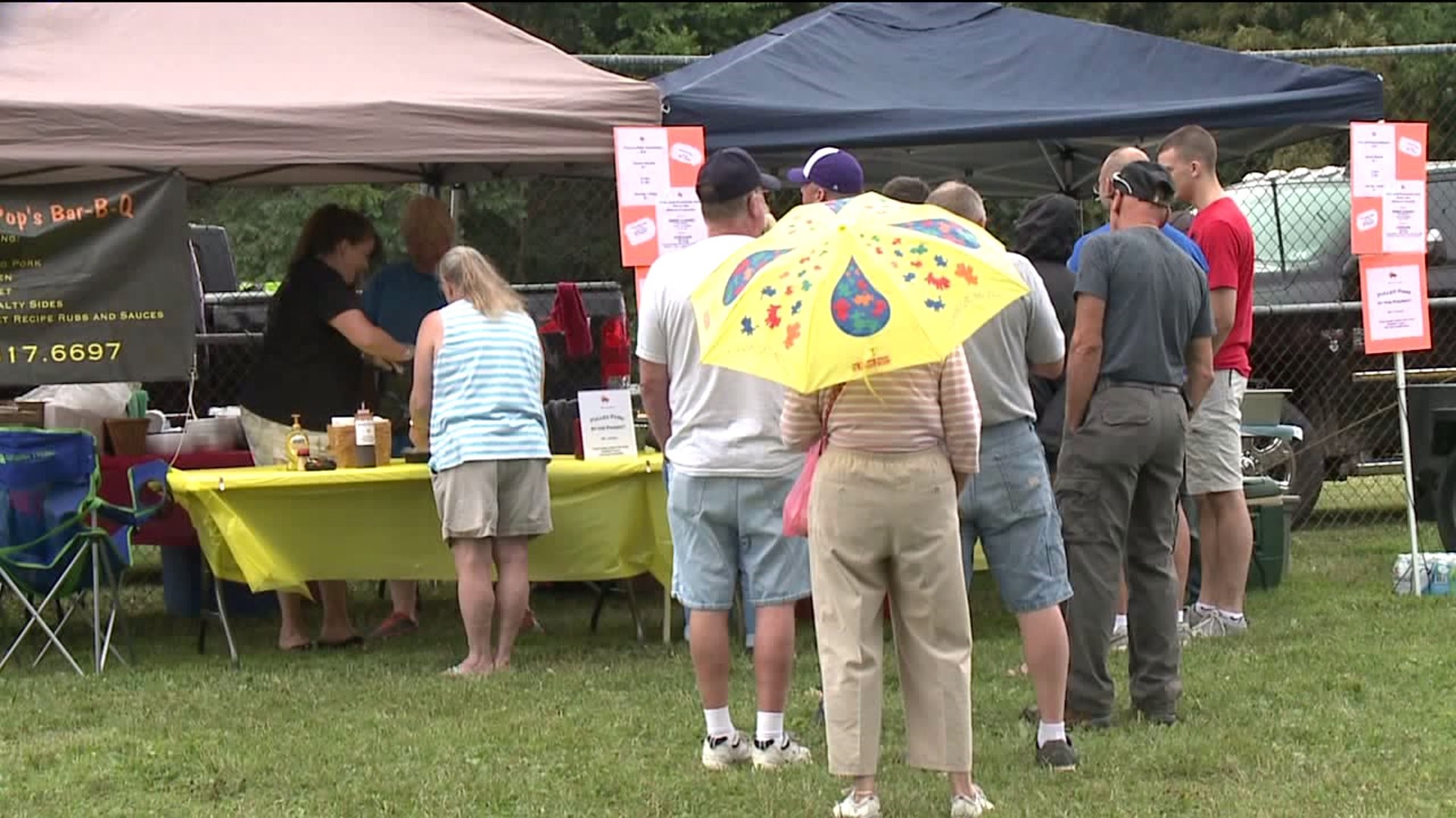Rain Doesn't Keep People from Danville Heritage Festival