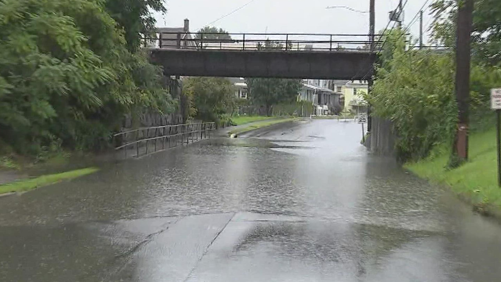 Remnants of Ida are here in Pennsylvania, and there is already flooding in parts of Sunbury Wednesday afternoon.