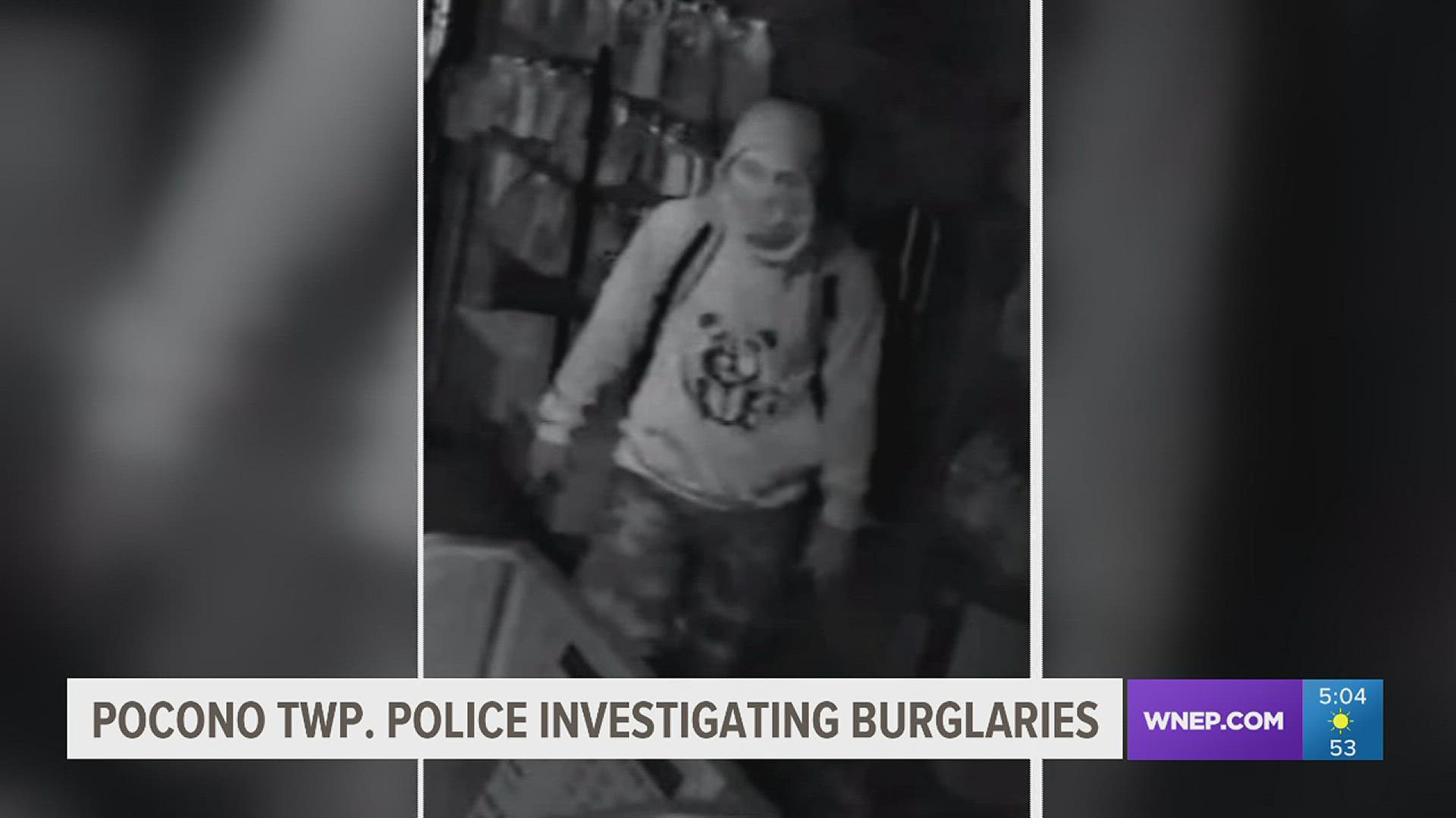 Police in the Poconos are trying to figure out who is responsible for break-ins at businesses near Bartonsville.