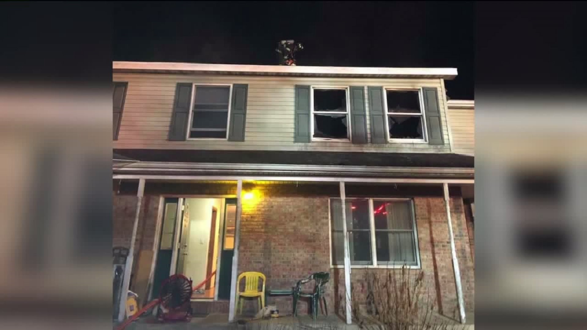Fire Damages Home in Monroe County