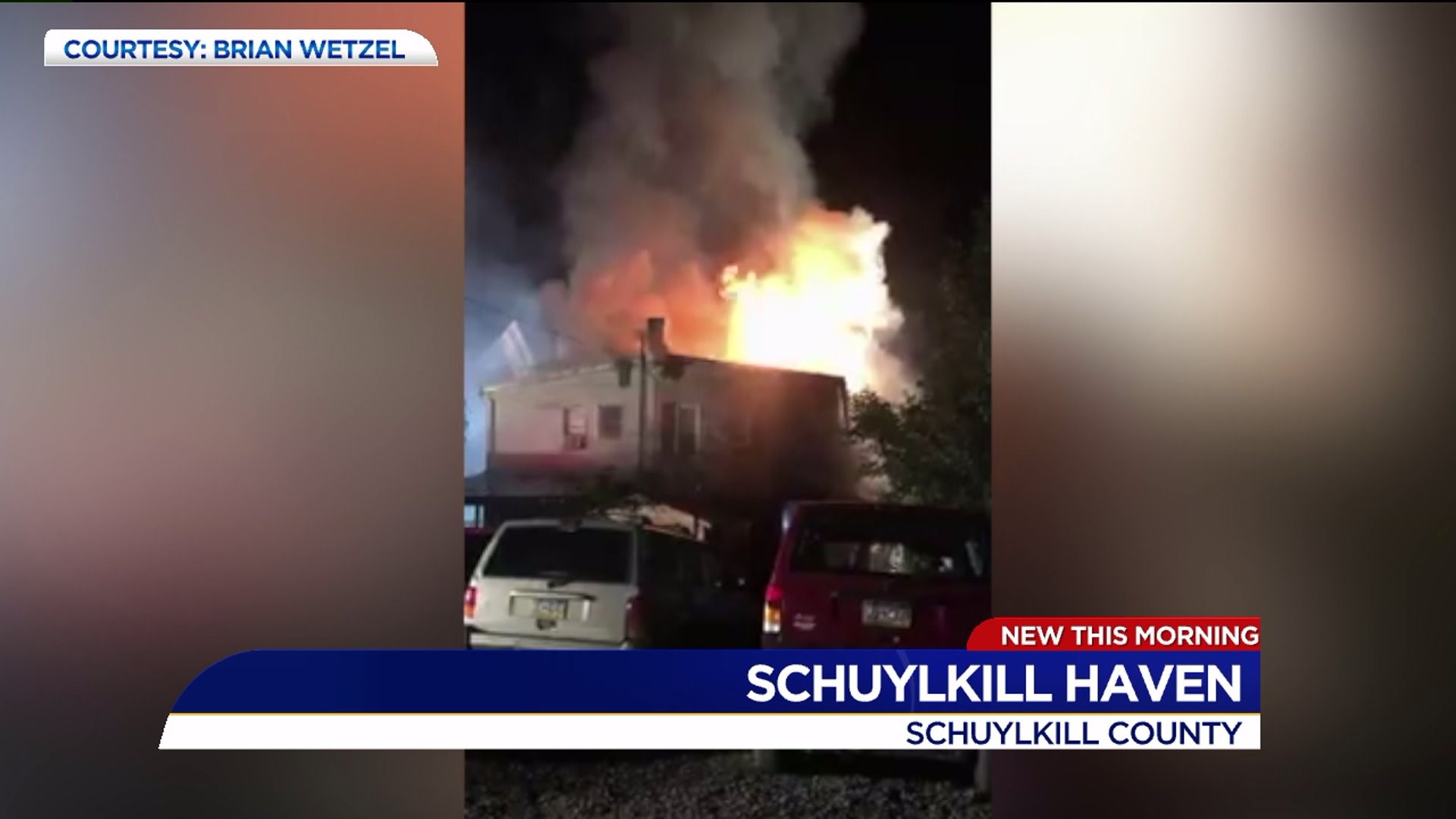 Fire Burns Home in Schuylkill Haven