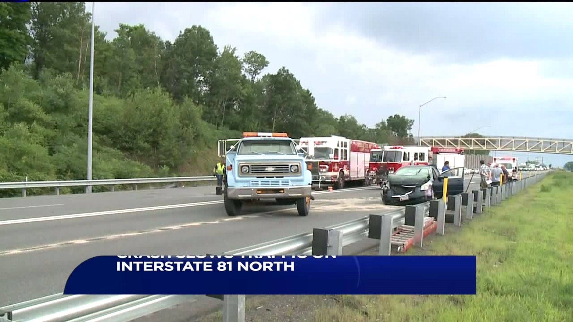 Interstate 81 Crash Causing Traffic Problems in Luzerne County
