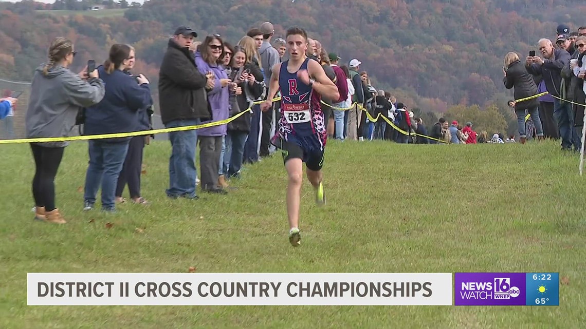 District II Cross Country Championships at Wyoming County Fairgrounds