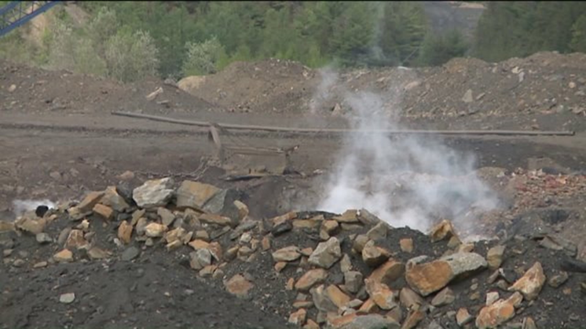 Concerns Over Mine Fire in Carbon County