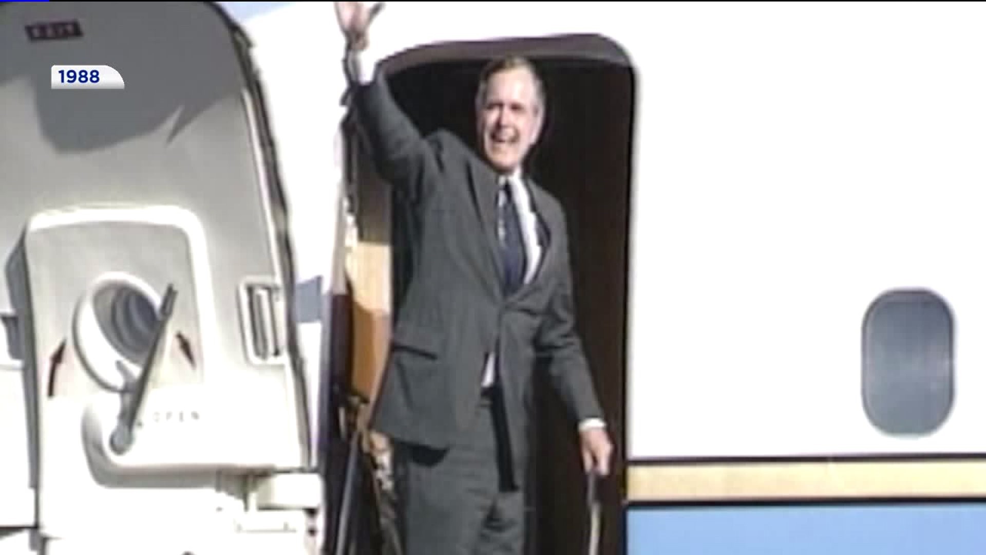 Video Vault: President George H.W. Bush's Visits to Northeast PA